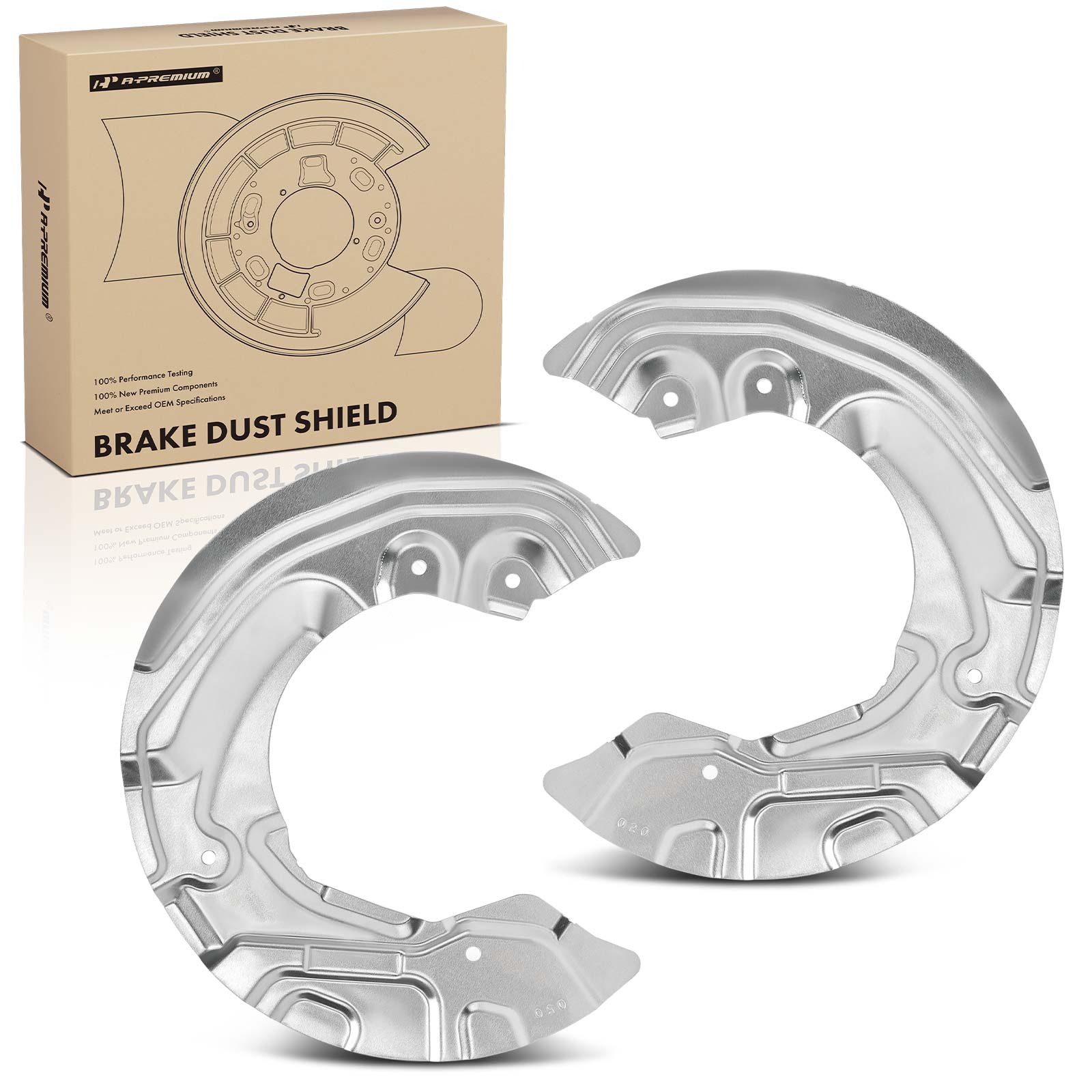 AM Brake Dust Shields SKU PRMAPBDS0038 OEM 34106762851-34106762852 V20214