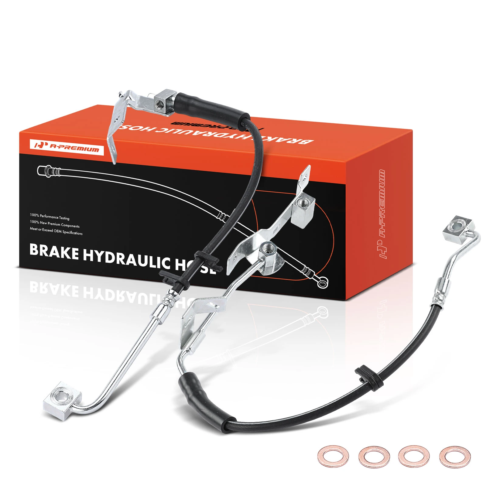 AM Brake Hose SKU PRMAPBHH37453PG OEM 52010180AE 52121290AC 2204028