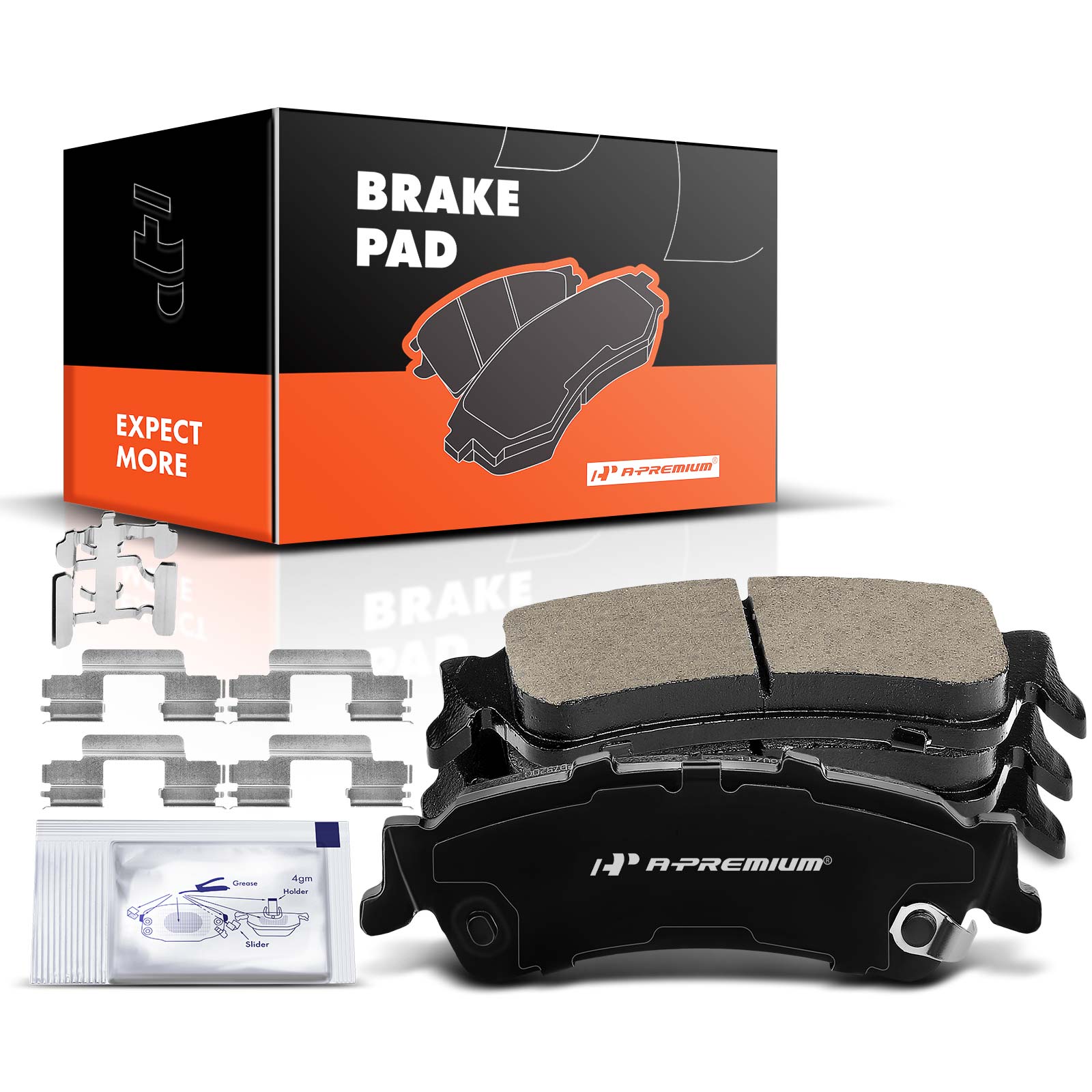 AM Brake Pad Set SKU PRMAPBPD044 OEM P792 BC792 ACT792 BSD792 Z3679