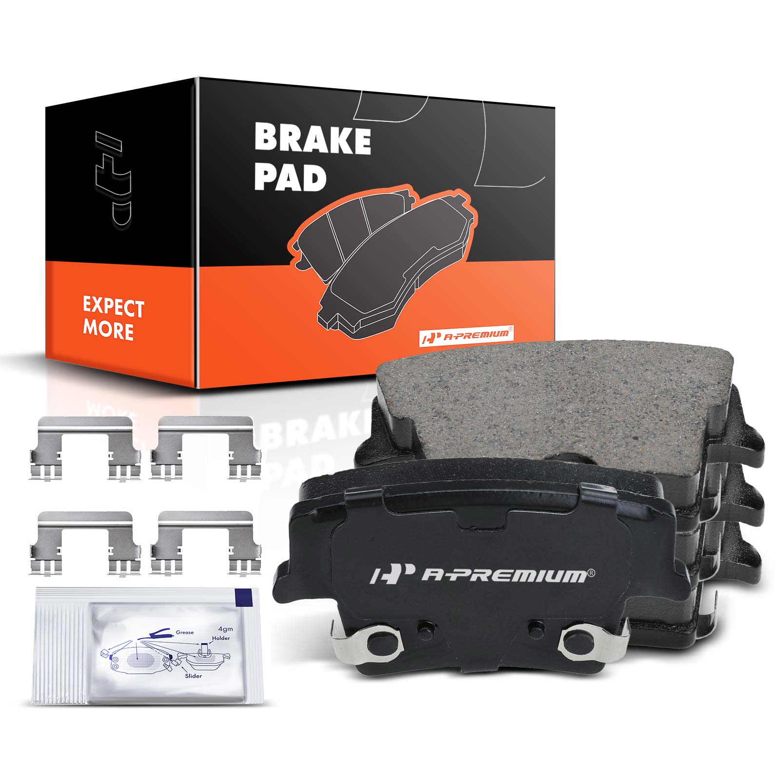 AM Brake Pad Set SKU PRMAPBPD058 OEM P1057 FVC1057