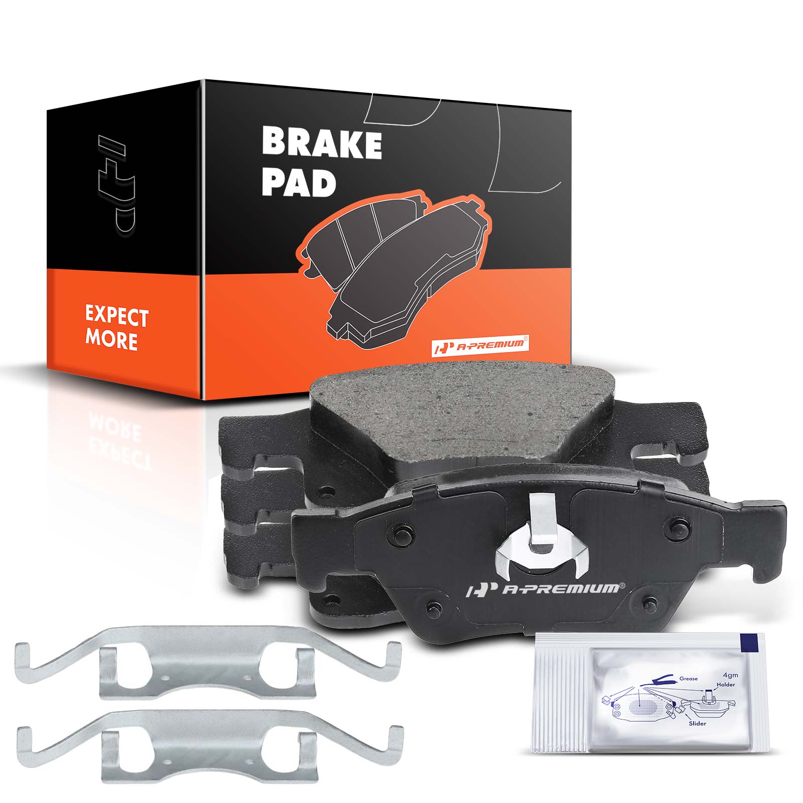 AM Brake Pad Set SKU PRMAPBPD106 OEM P1498 CFC1498-30114980-1051498