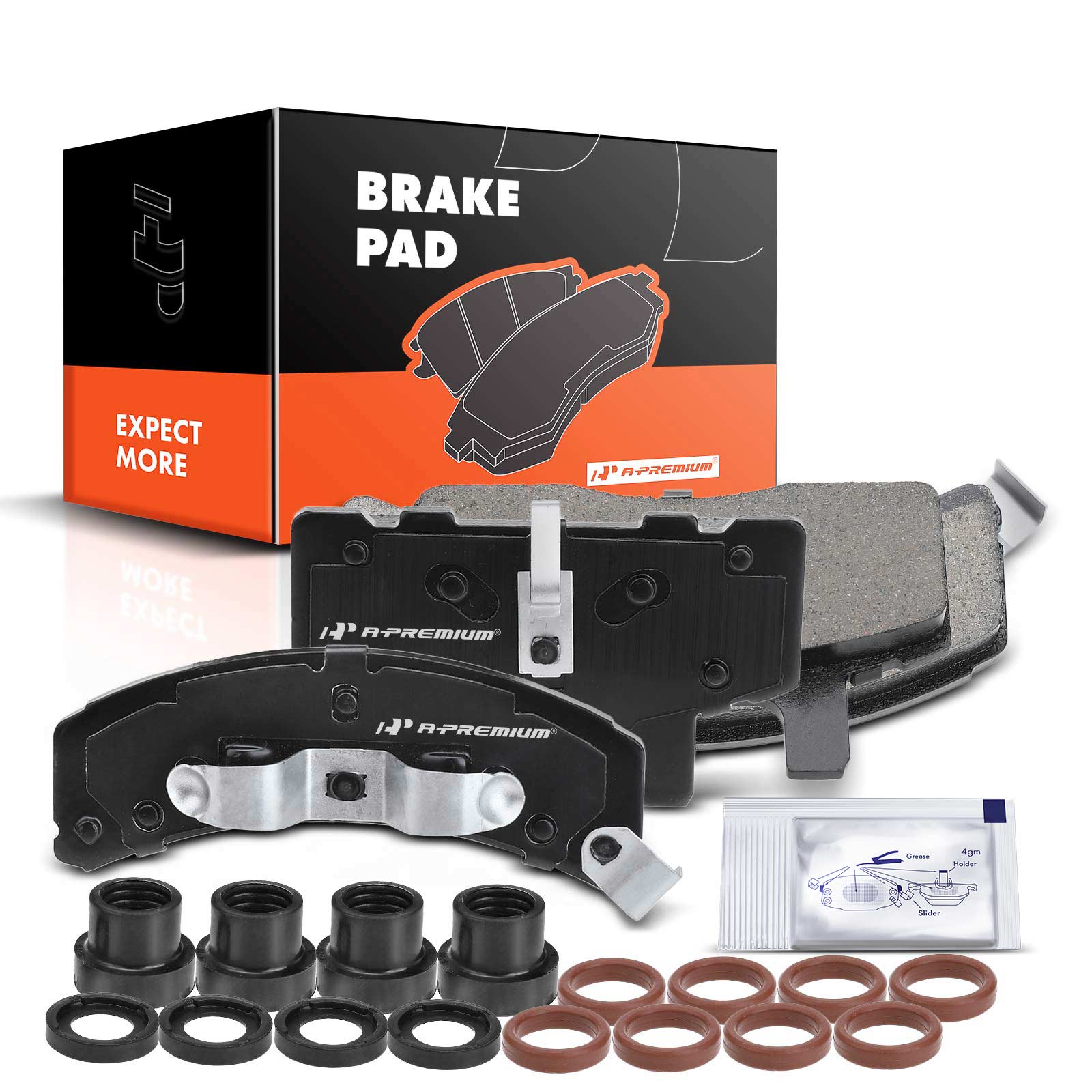 AM Brake Pad Set SKU PRMAPBPD110 OEM 12321448-18029805-12321430-180