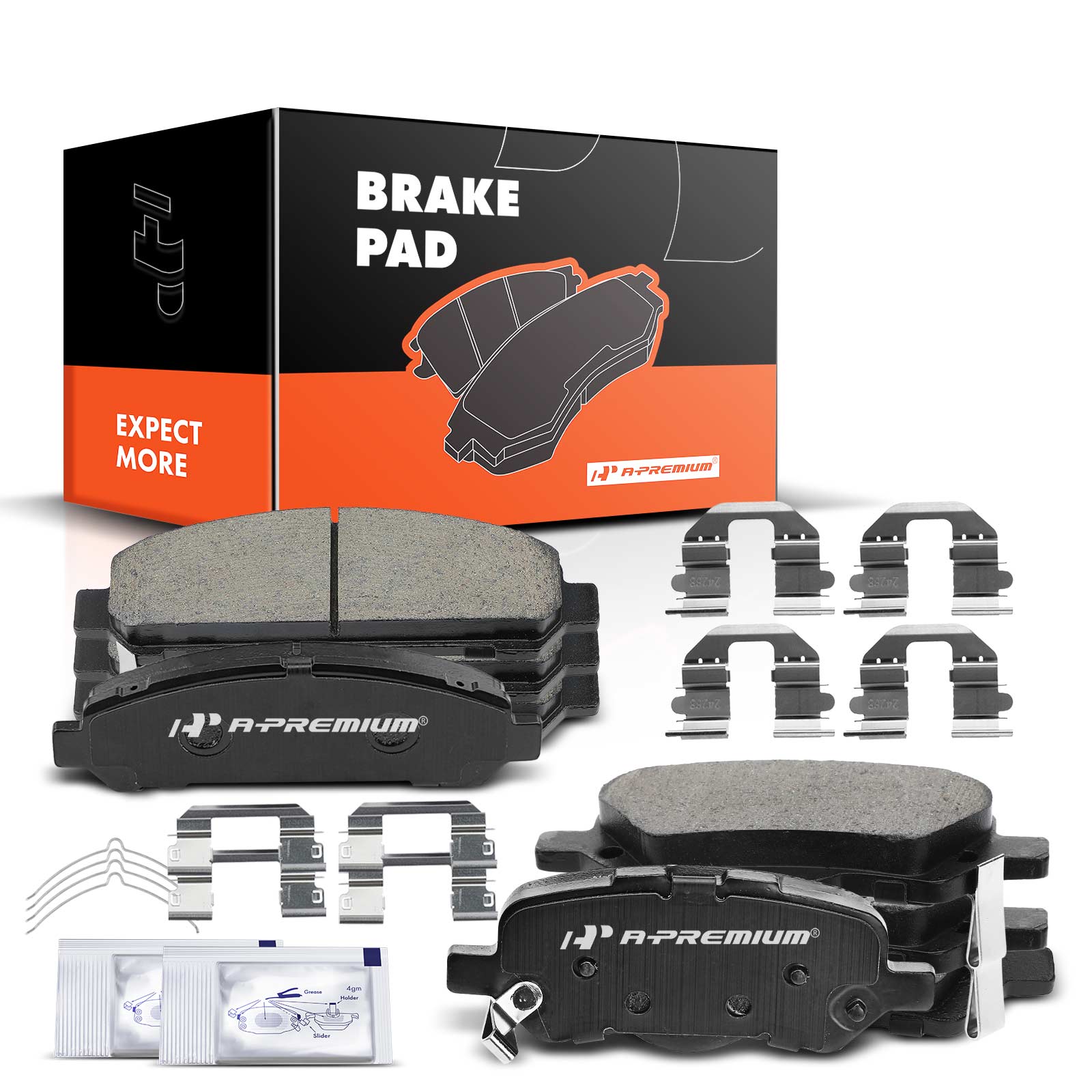 AM Brake Pad Set SKU PRMAPBPD173 OEM P1401 P1402 D1402 D1401-301140