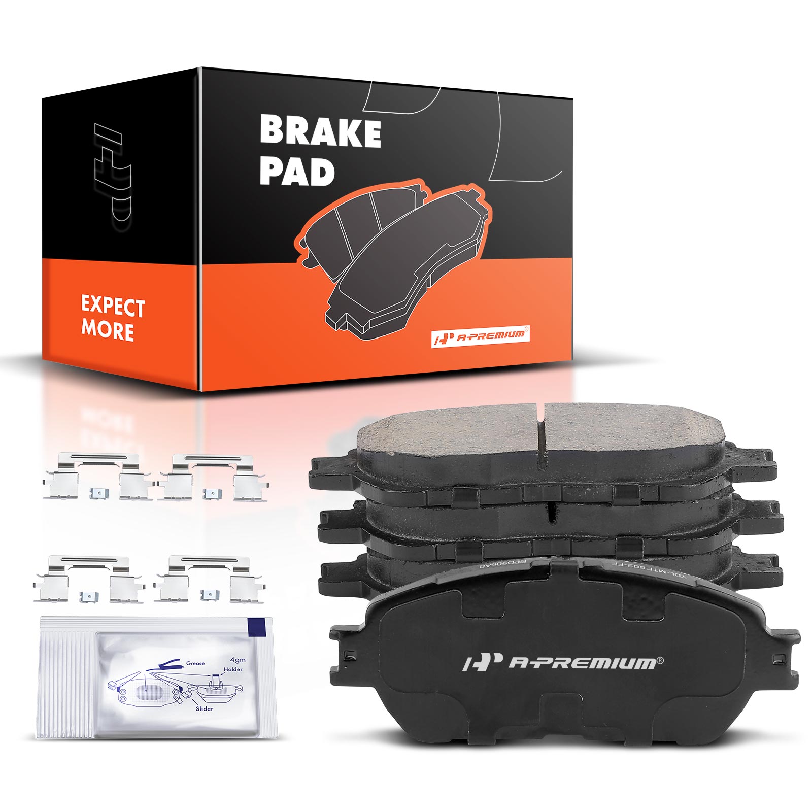 AM Brake Pad Set SKU PRMAPBPD305 OEM P906A 10309061 BP906C ZD906A F