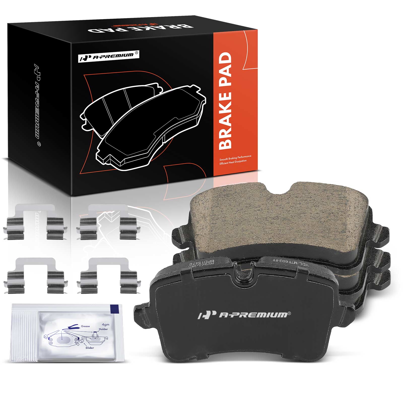 AM Brake Pad Set SKU PRMAPBPD373 OEM 4G0698451 P85117N D1547-8785