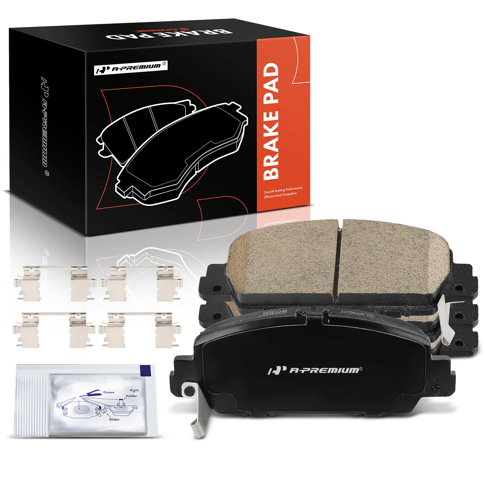 AM Brake Pad Set SKU PRMAPBPD388 OEM D1654-8883 PF8883X SS8883X AD8