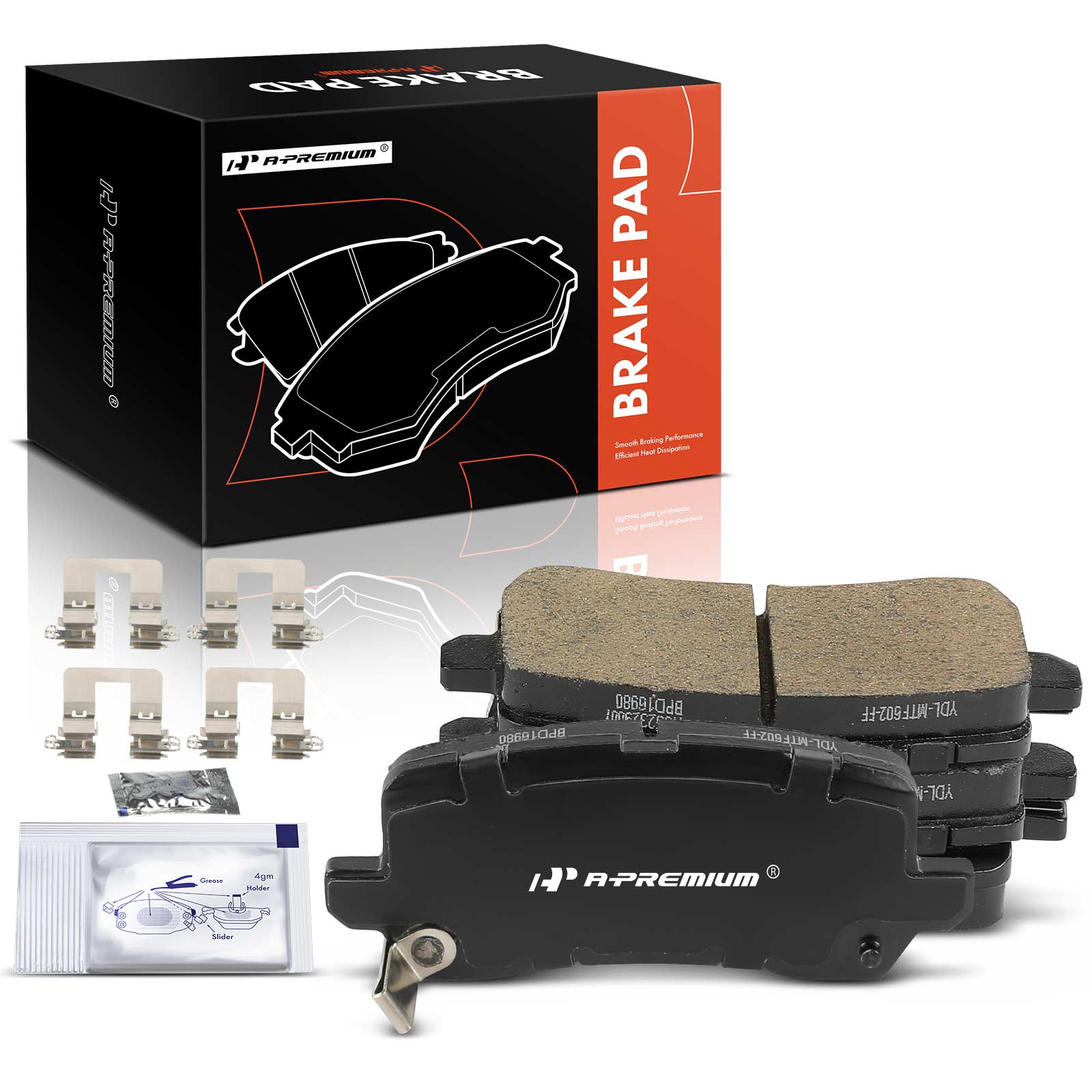 AM Brake Pad Set SKU PRMAPBPD397 OEM D1698-8923 SS8923X AD8923-1698