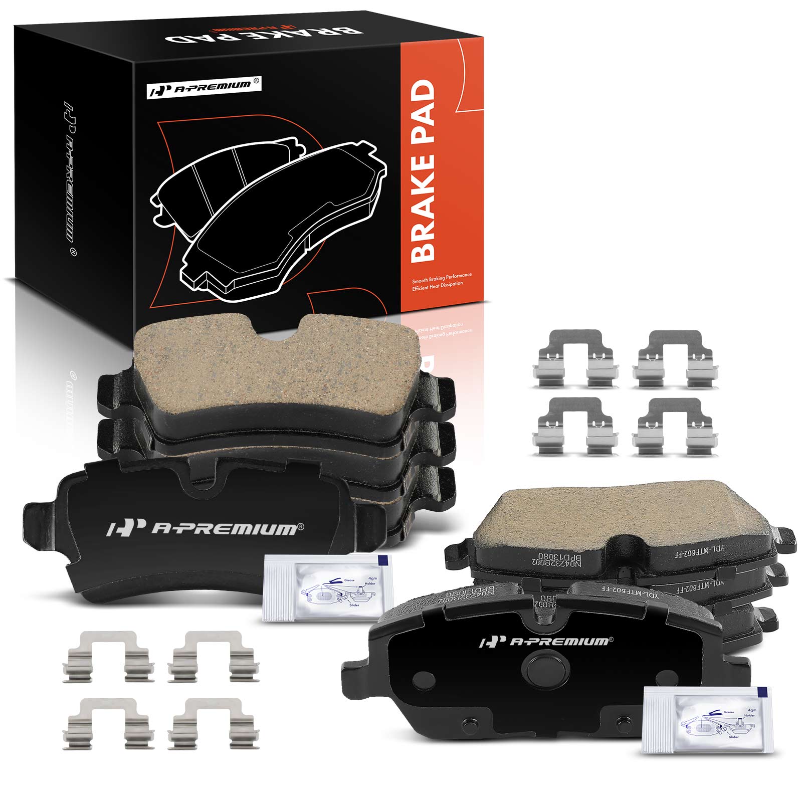 AM Brake Pad Set SKU PRMAPBPD487 OEM P1309 BP1309C SBC1309 MGD1309C