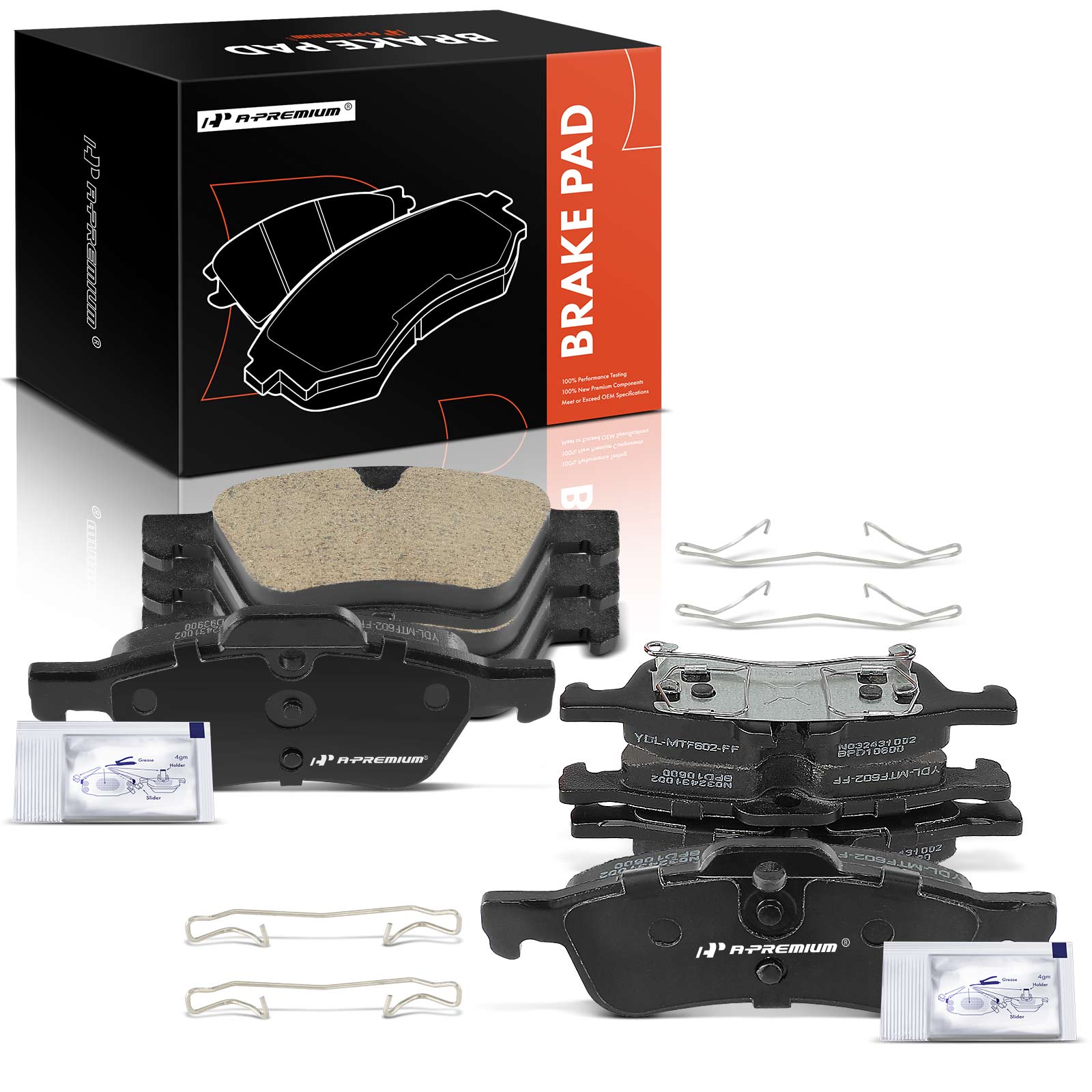 AM Brake Pad Set SKU PRMAPBPD498 OEM D1060 D939