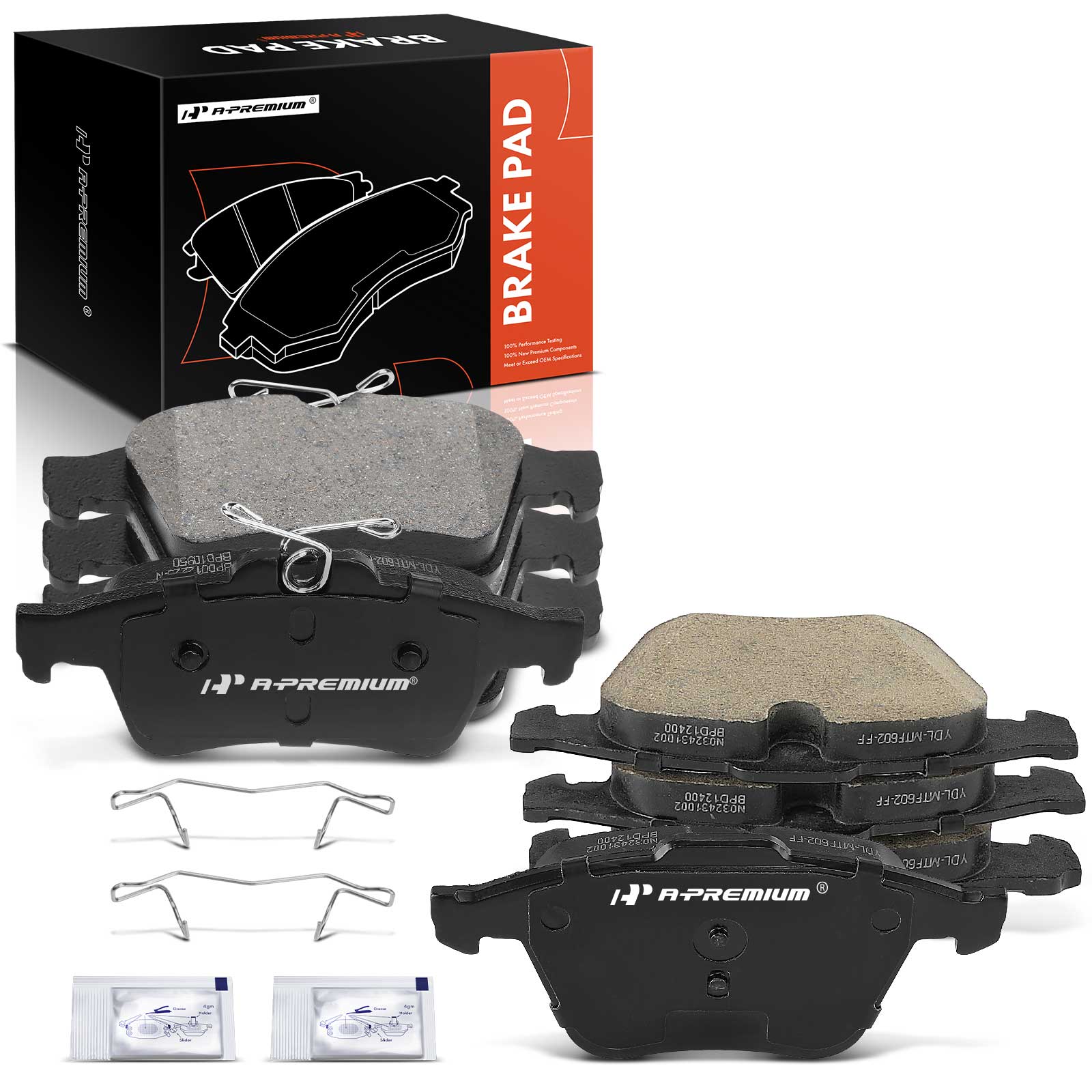 AM Brake Pad Set SKU PRMAPBPD507 OEM P1095 D1240
