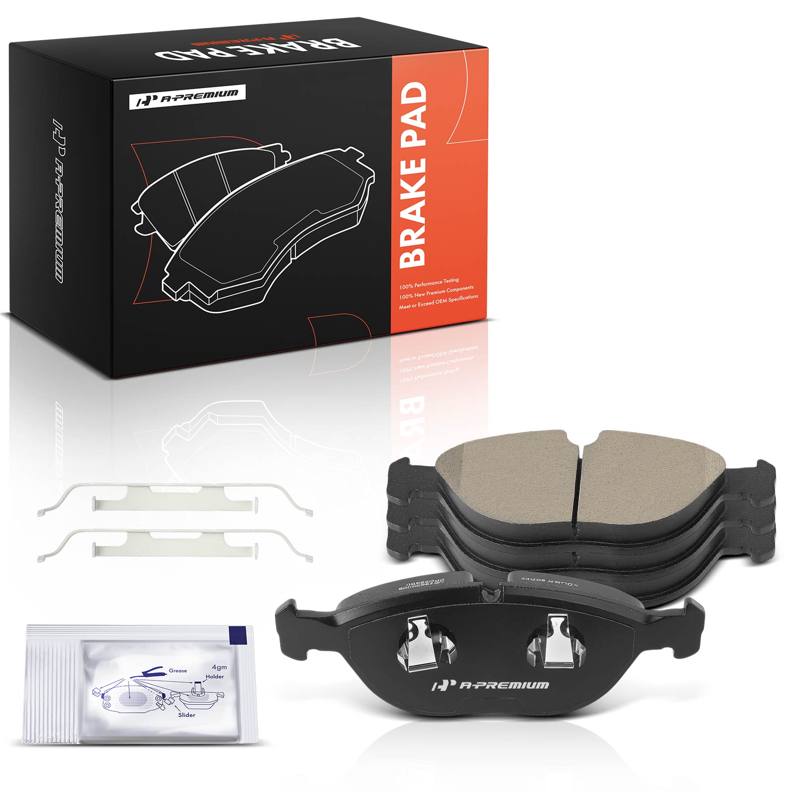 AM Brake Pad Set SKU PRMAPBPD712 OEM D682 P682