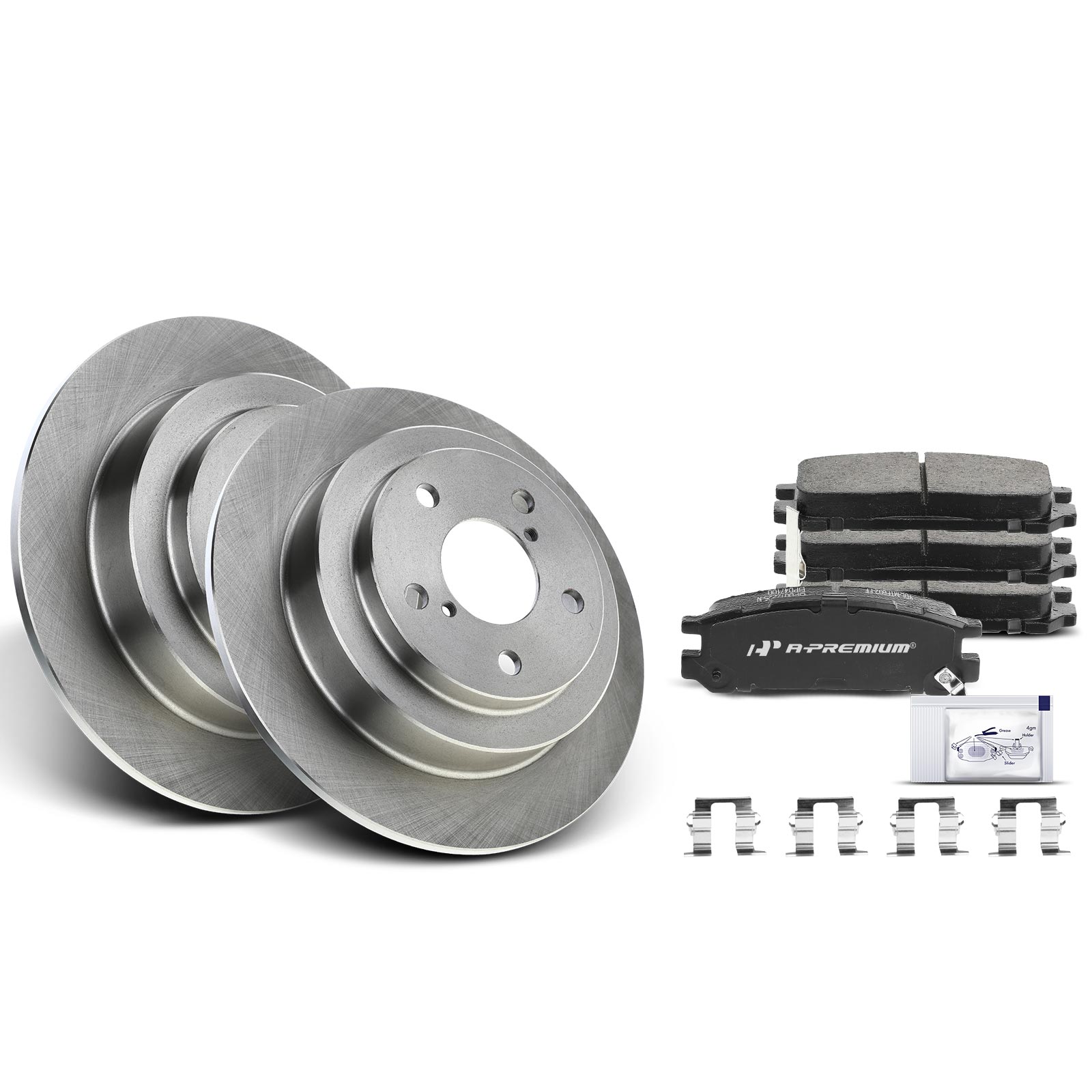 AM Brake Disc and Pad Kit SKU PRMAPBRPR016 OEM P471 SBC471 MGD471CH 26296AA06