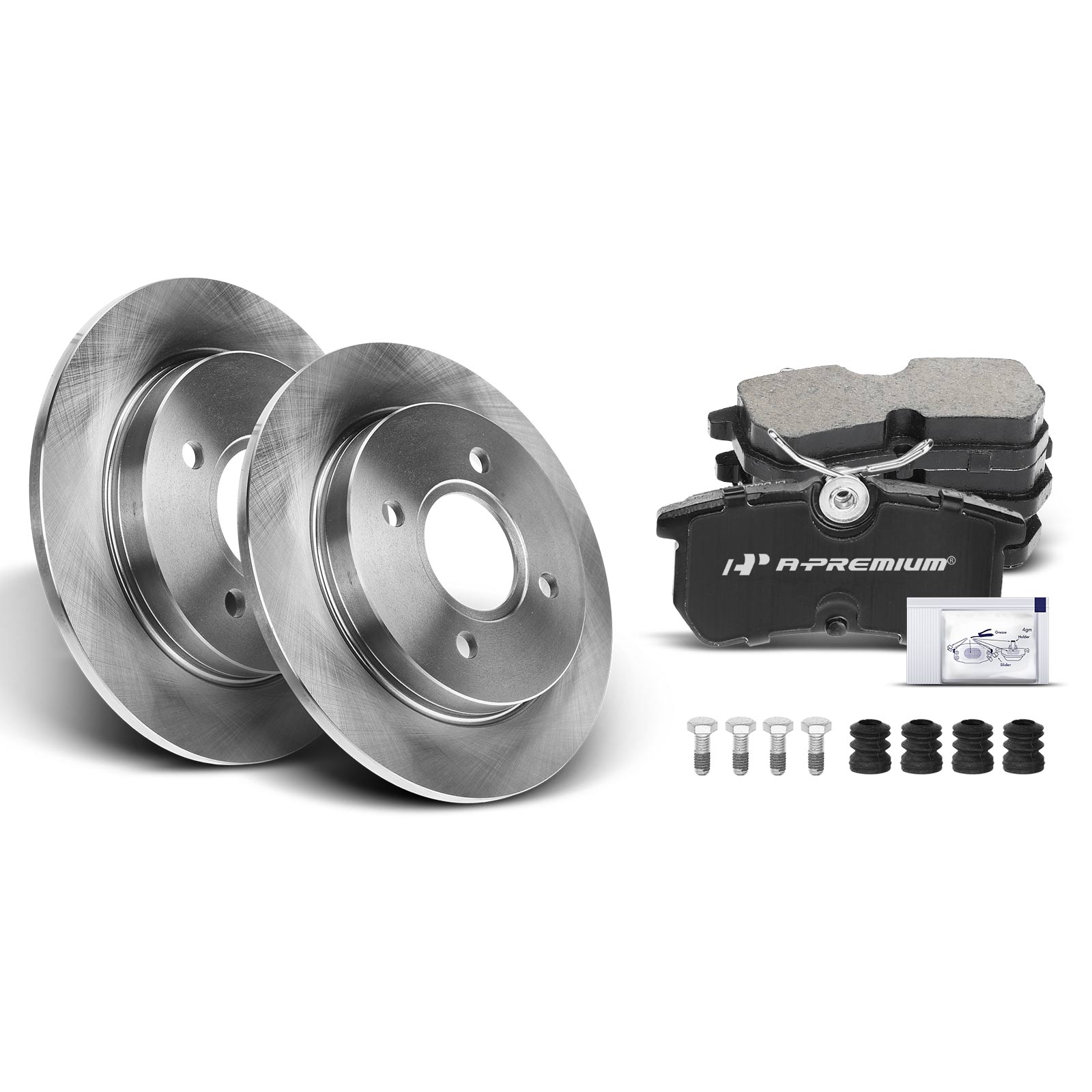 AM Brake Disc and Pad Kit SKU PRMAPBRPR027 OEM R54095 P886 BR54095 BP886-1015