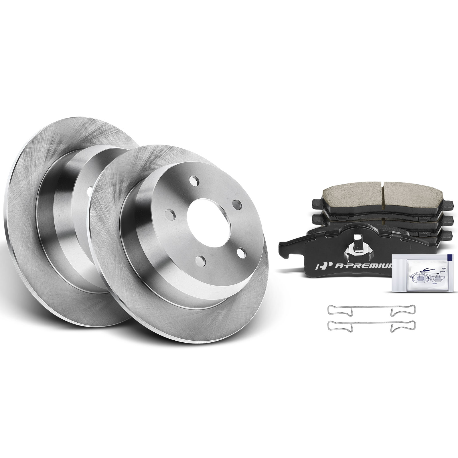 AM Brake Disc and Pad Kit SKU PRMAPBRPR035 OEM R5119 P791 BR5119 BP791 BD1256
