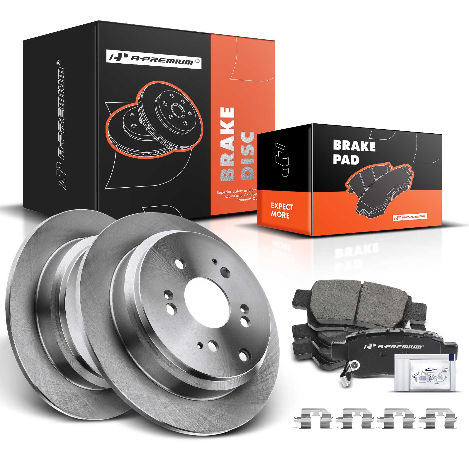 AM Brake Disc and Pad Kit SKU PRMAPBRPR091 OEM R31369 P1088-980291R MGD1088CH