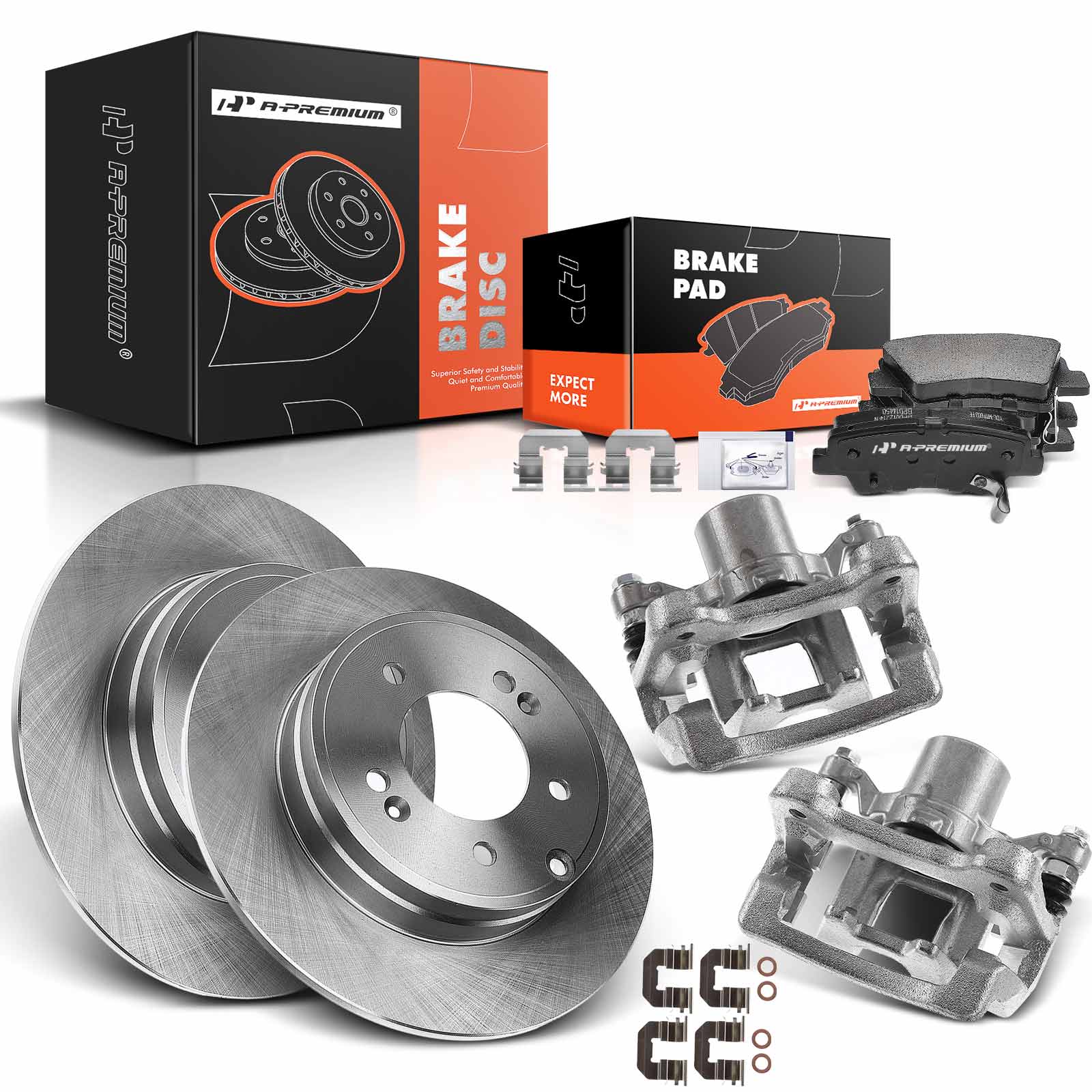 AM Brake Kit With Calipers SKU PRMAPBRPR1035 OEM R31424 BR31424-980420R PRT5846