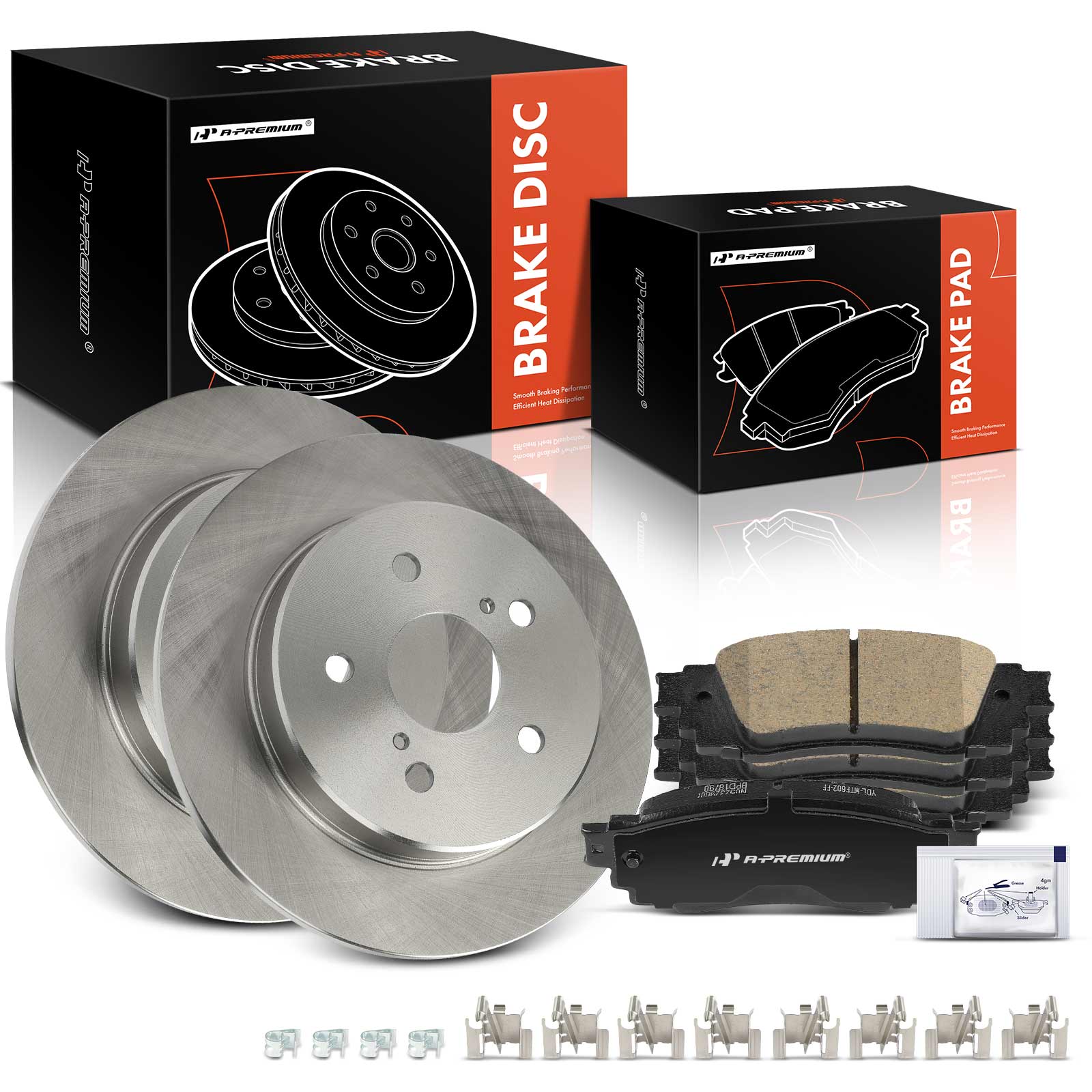 AM Brake Disc and Pad Kit SKU PRMAPBRPR1631 OEM 12144195 D1879