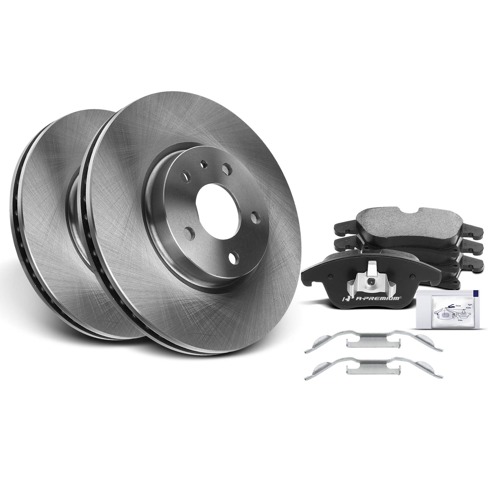 AM Brake Disc and Pad Kit SKU PRMAPBRPR196 OEM R54196 BR901162-681014R PRT620