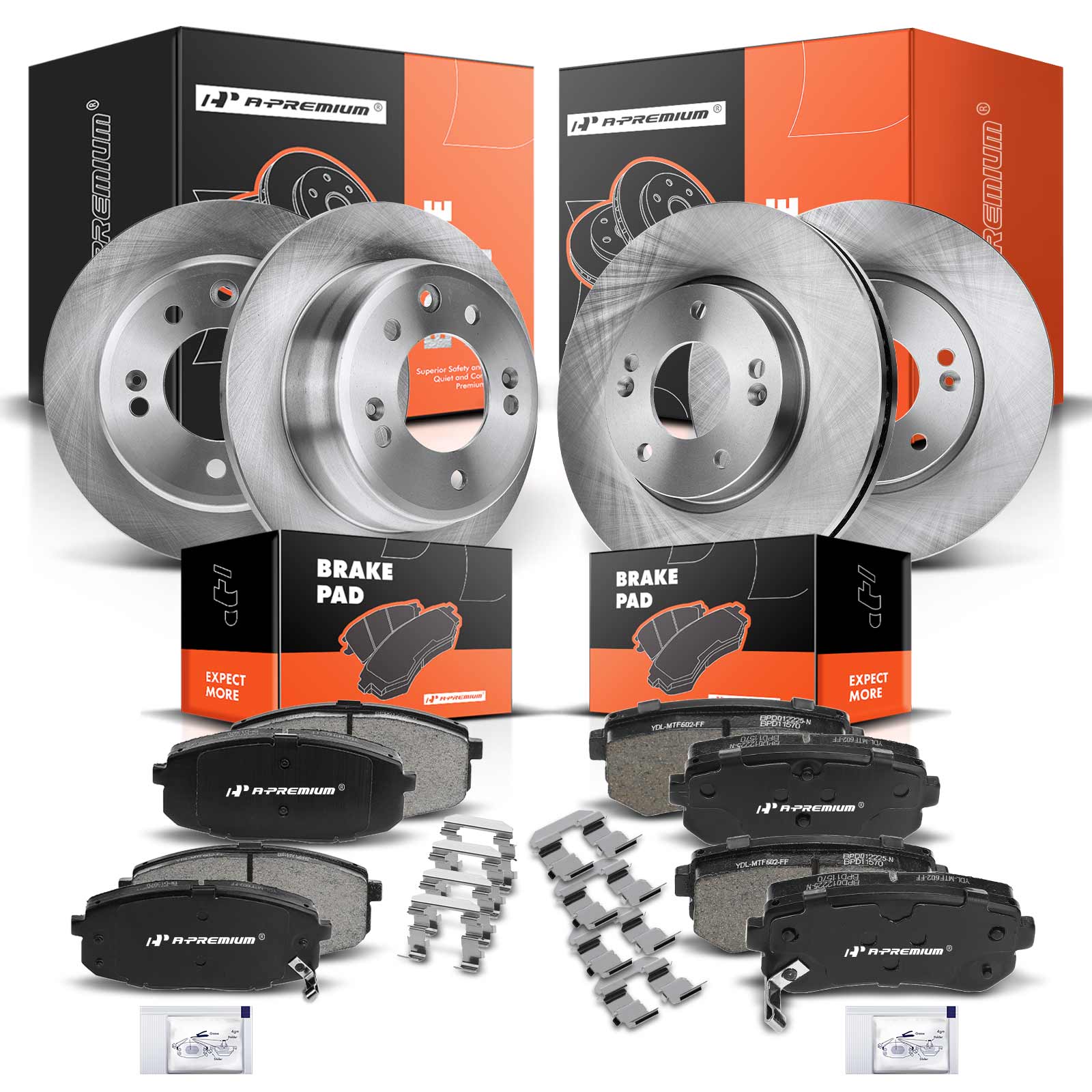 AM Brake Disc and Pad Kit SKU PRMAPBRPR289 OEM R31337 �JBR1136 �60003016 �JBR
