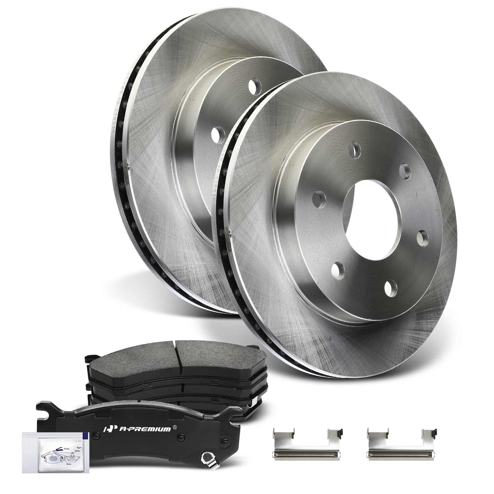 AM Brake Disc and Pad Kit SKU PRMAPBRPR323 OEM R55054 P785 R55054 P785-177863