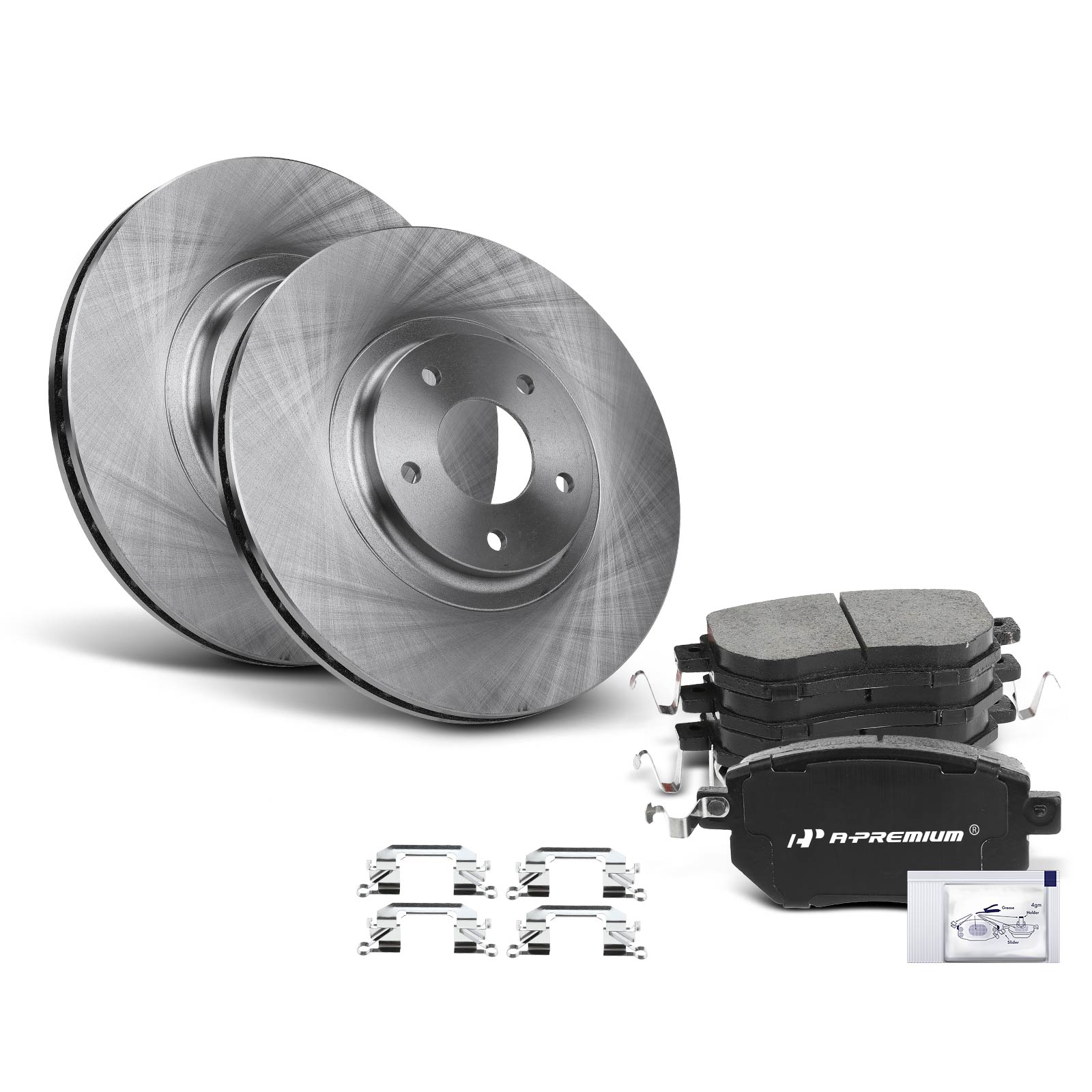 AM Brake Disc and Pad Kit SKU PRMAPBRPR878PG OEM R31330 JBR1100EVC JBR1100 JBR1