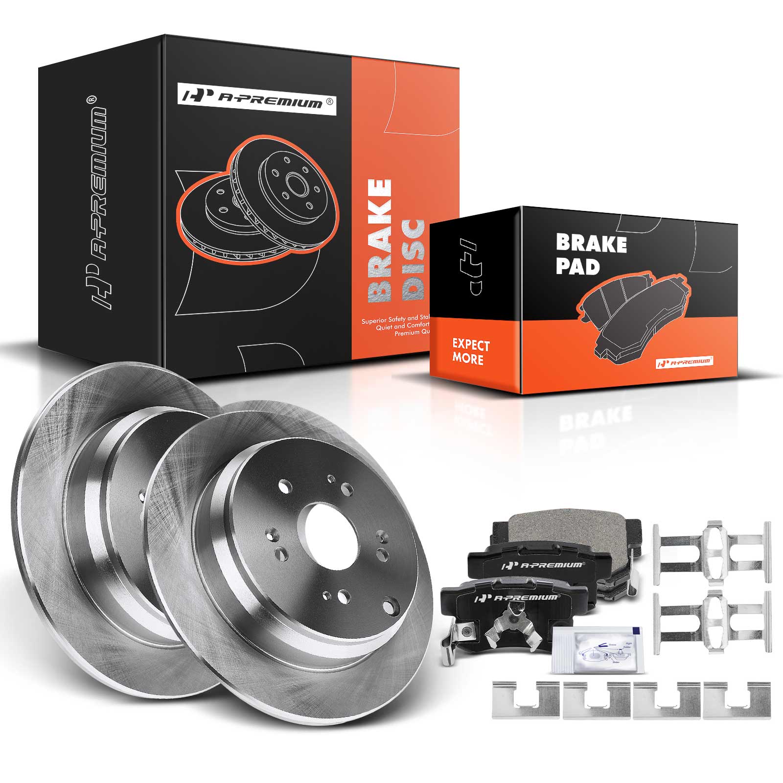 AM Brake Disc and Pad Kit SKU PRMAPBRPS051 OEM S31372 P1086-30110860-10510860