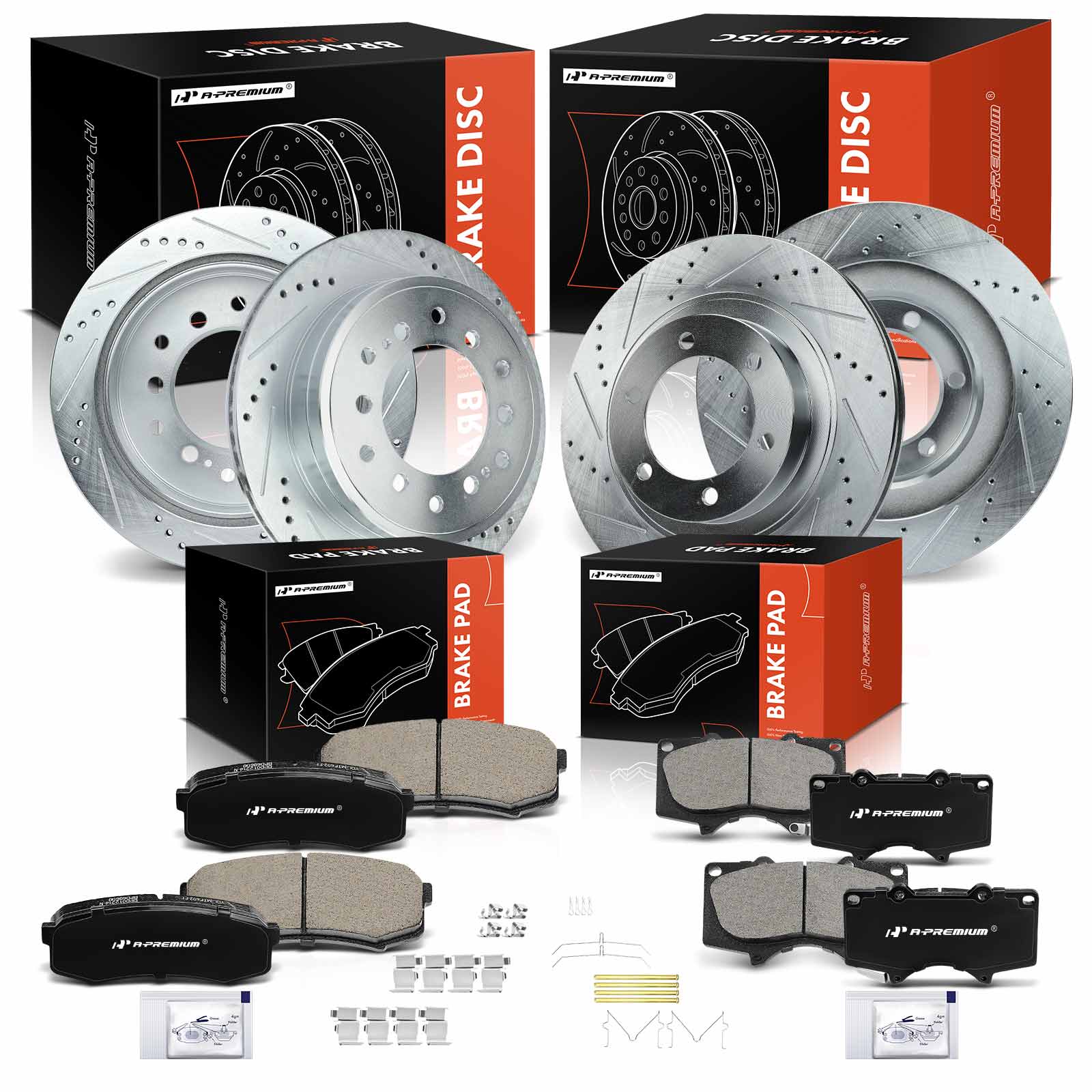 AM Brake Disc and Pad Kit SKU PRMAPBRPS693 OEM S31326 P976 S31294 P606 S31326