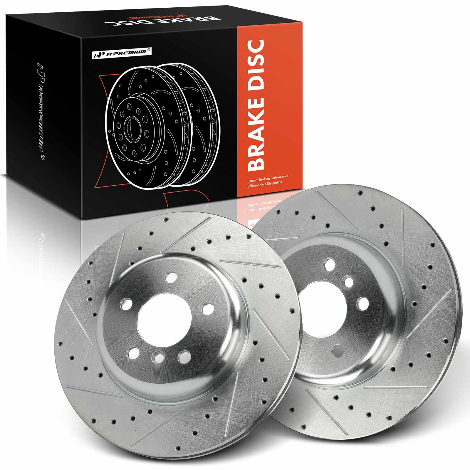 AM Brake Disc SKU PRMAPBRS421 OEM 09C40913 EBR1228EVC 63131097L