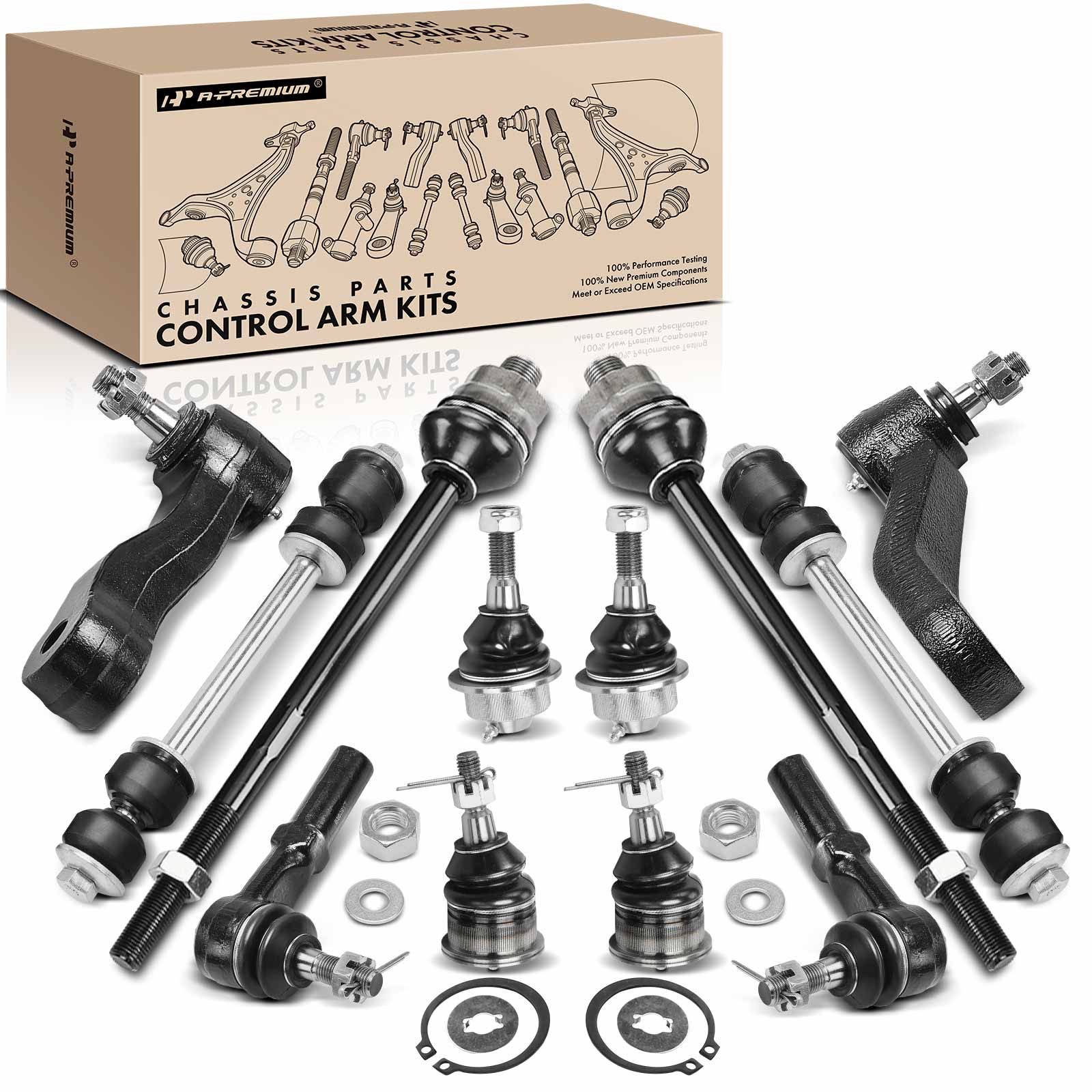 AM Suspension Kit SKU PRMAPCA1617 OEM K80631 K8987 ES3488 ES3609 K65