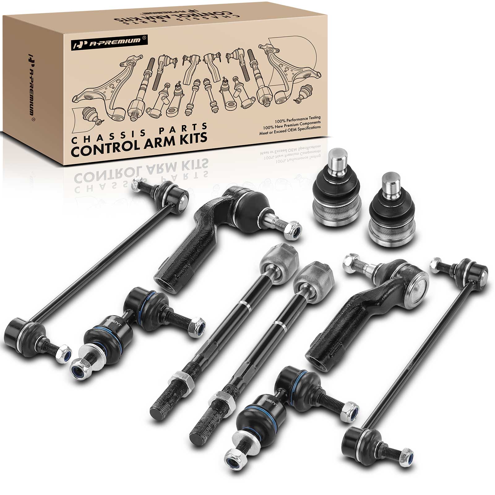 AM Suspension Kit SKU PRMAPCA2093 OEM K500209 ES800025 ES800026 EV80
