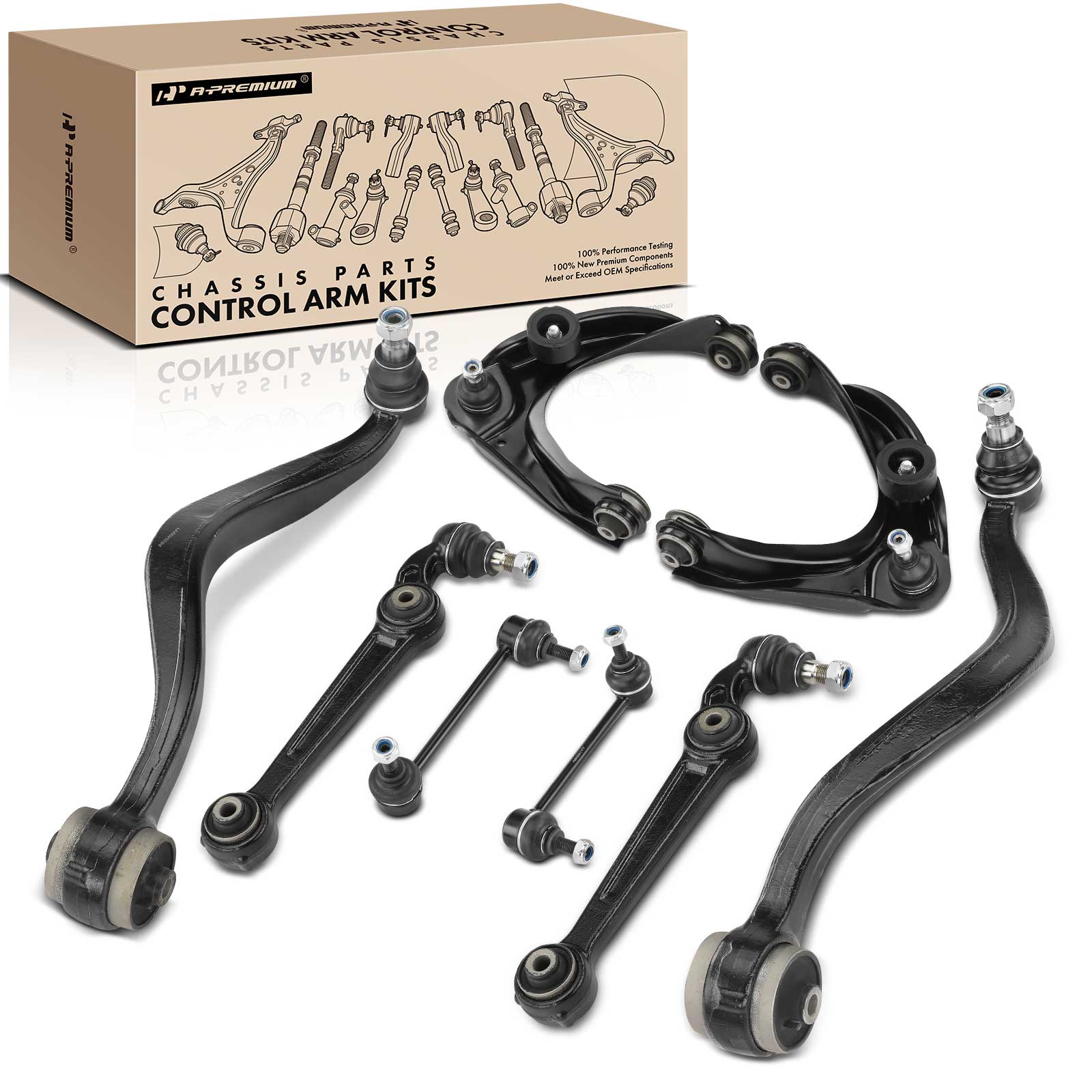 AM Suspension Kit SKU PRMAPCA4015 OEM 6E5Z3085BA K620636-7E5Z3084R K