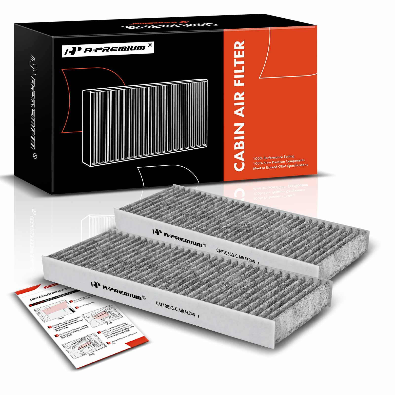 AM Cabin Air Filter SKU PRMAPCA4501 OEM CF10553 PC5764P C25764-24683-2
