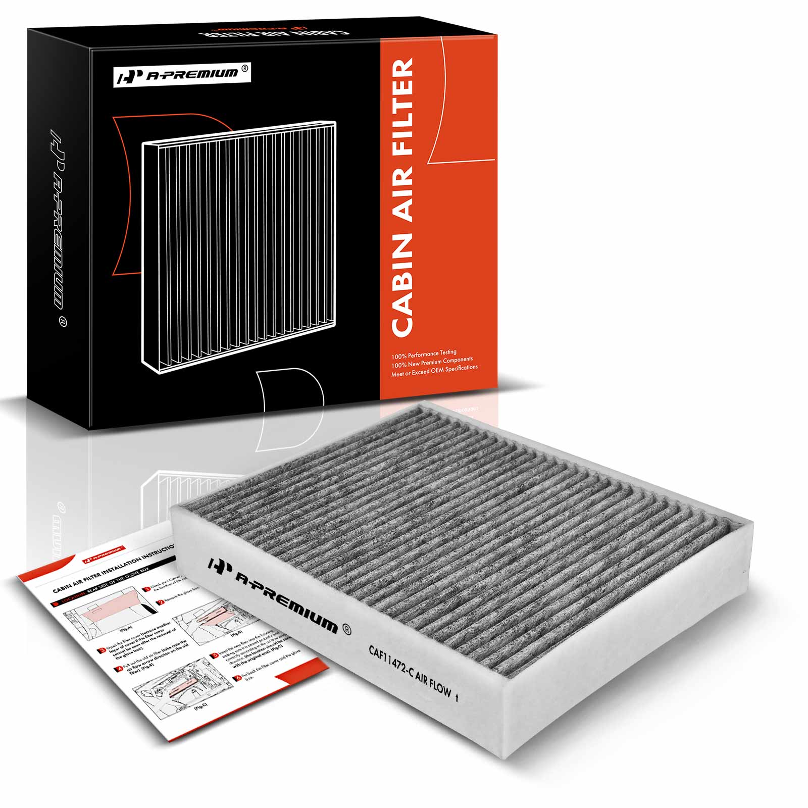 AM Cabin Air Filter SKU PRMAPCA4551 OEM CF11472 CAF4255C AFC1615 PC425