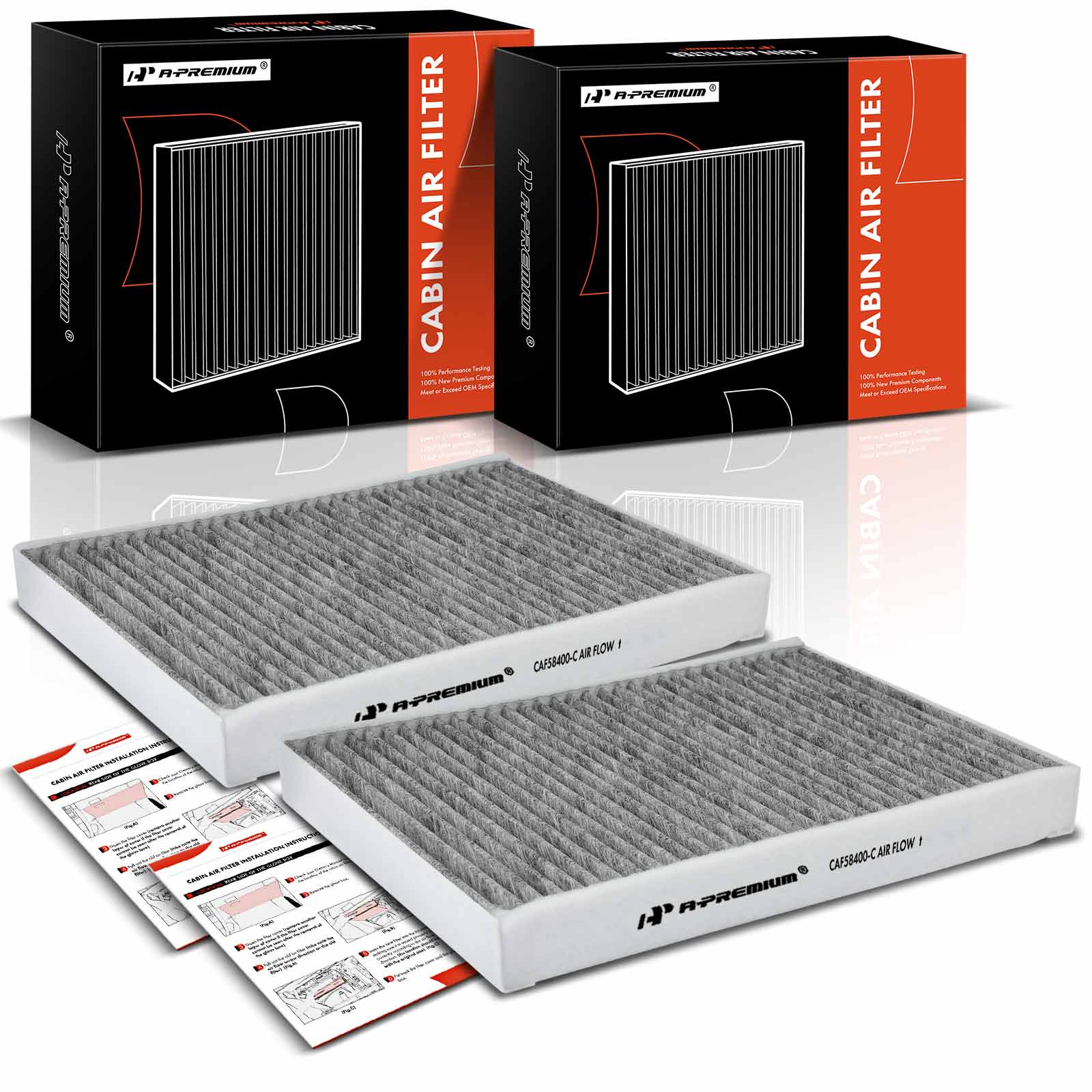 AM Cabin Air Filter SKU PRMAPCA4629 OEM CAF5840C CAF1840C CF1185 AFC14