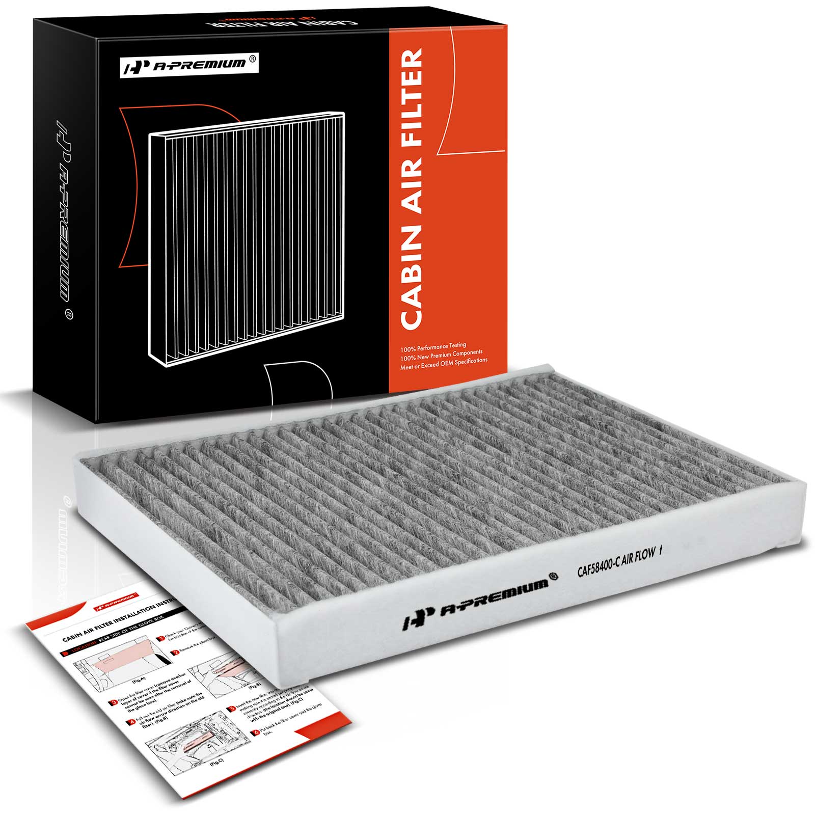 AM Cabin Air Filter SKU PRMAPCA4630 OEM CAF5840C CAF1840C CF1185 AFC14
