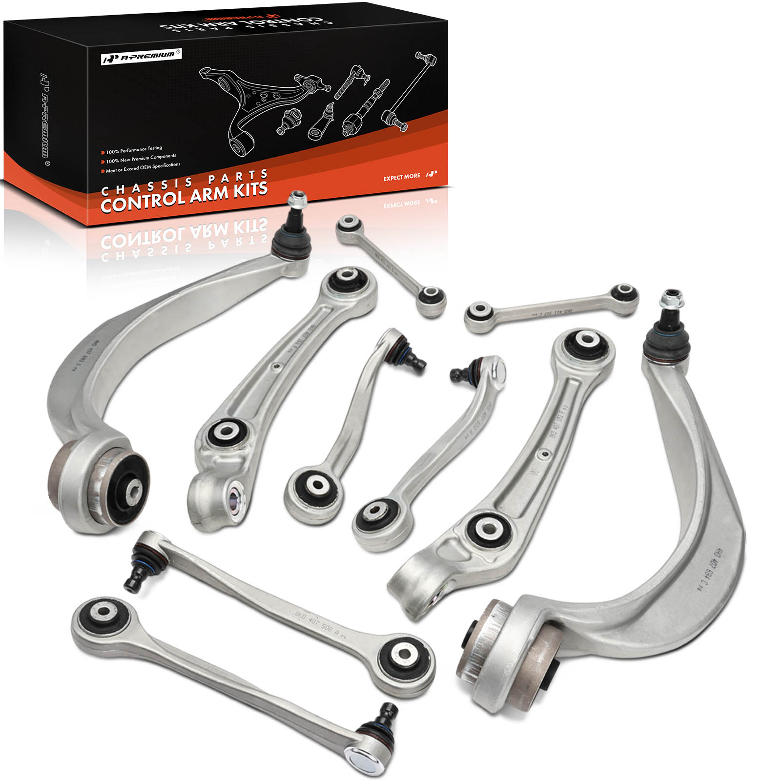 AM Suspension Kit SKU PRMAPCA7531 OEM 8K0407505N 8KD407505-8K0407506
