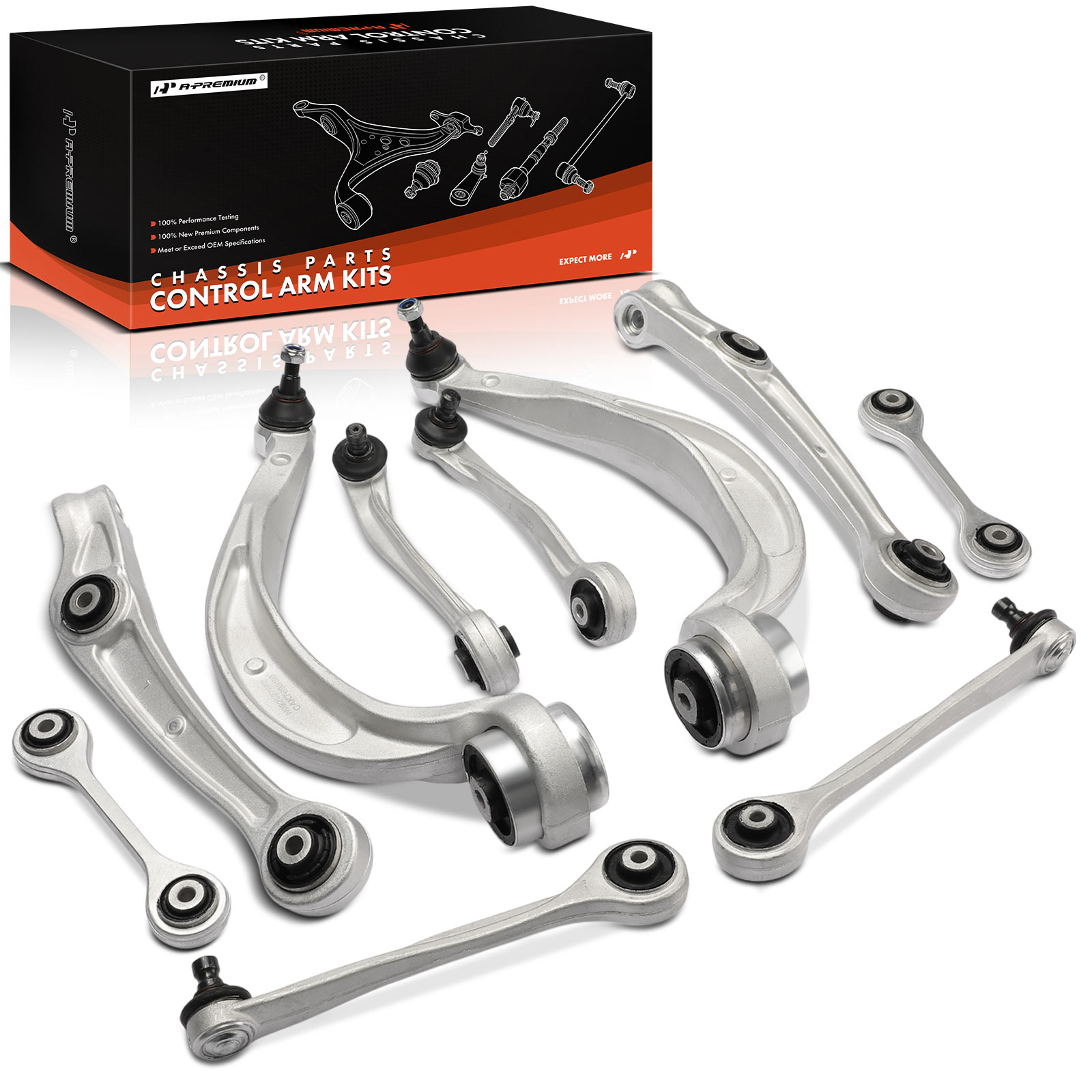 AM Suspension Kit SKU PRMAPCA9881 OEM 8K0407693S 8K0407694S 8K040715