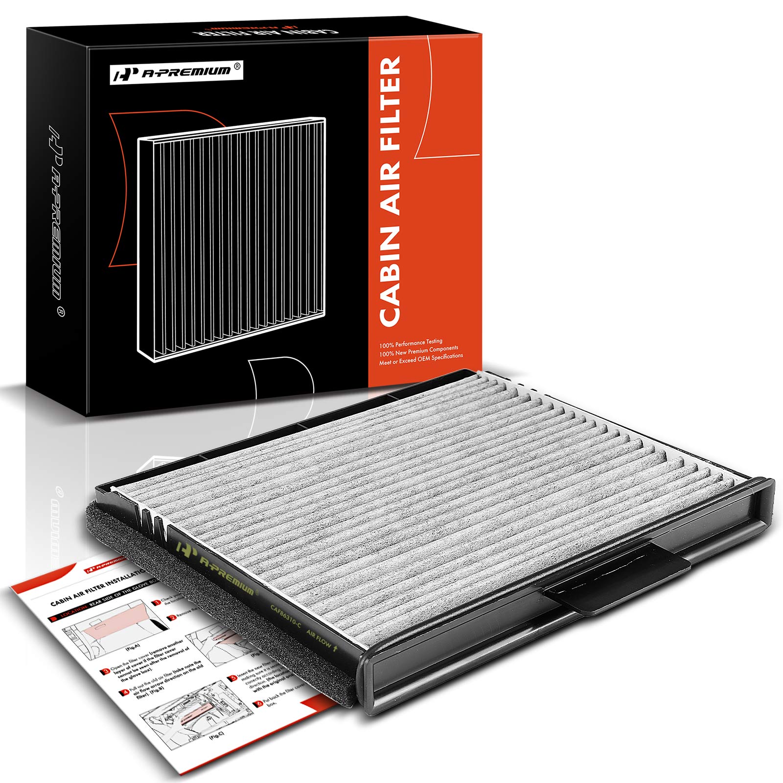 AM Cabin Air Filter SKU PRMAPCAF122 OEM CF8631A CF8631-24876 CAF1713 L