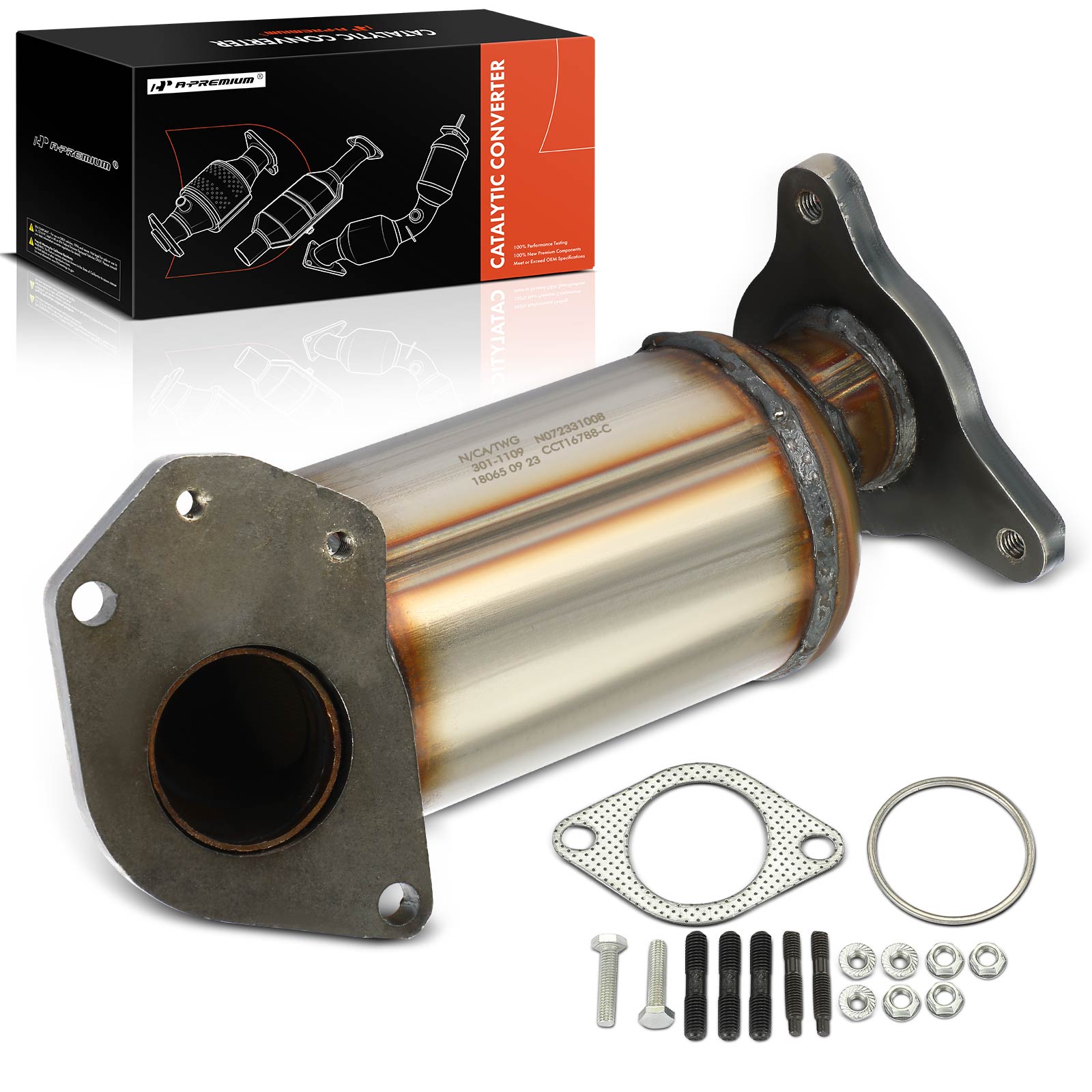 AM Catalytic Converter SKU PRMAPCCT038 OEM 16788-679545-12627204-12656263