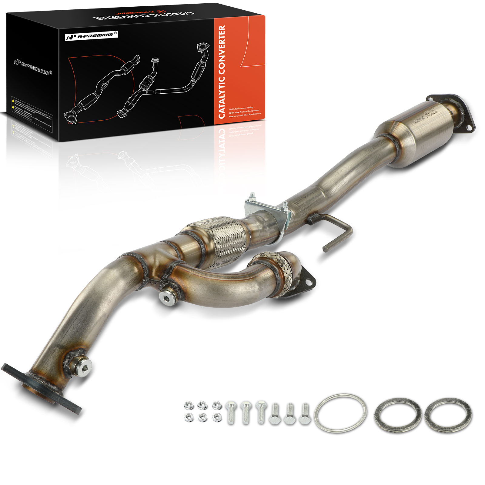 AM Catalytic Converter SKU PRMAPCCT104 OEM 50451-174100P051-174100P100-17
