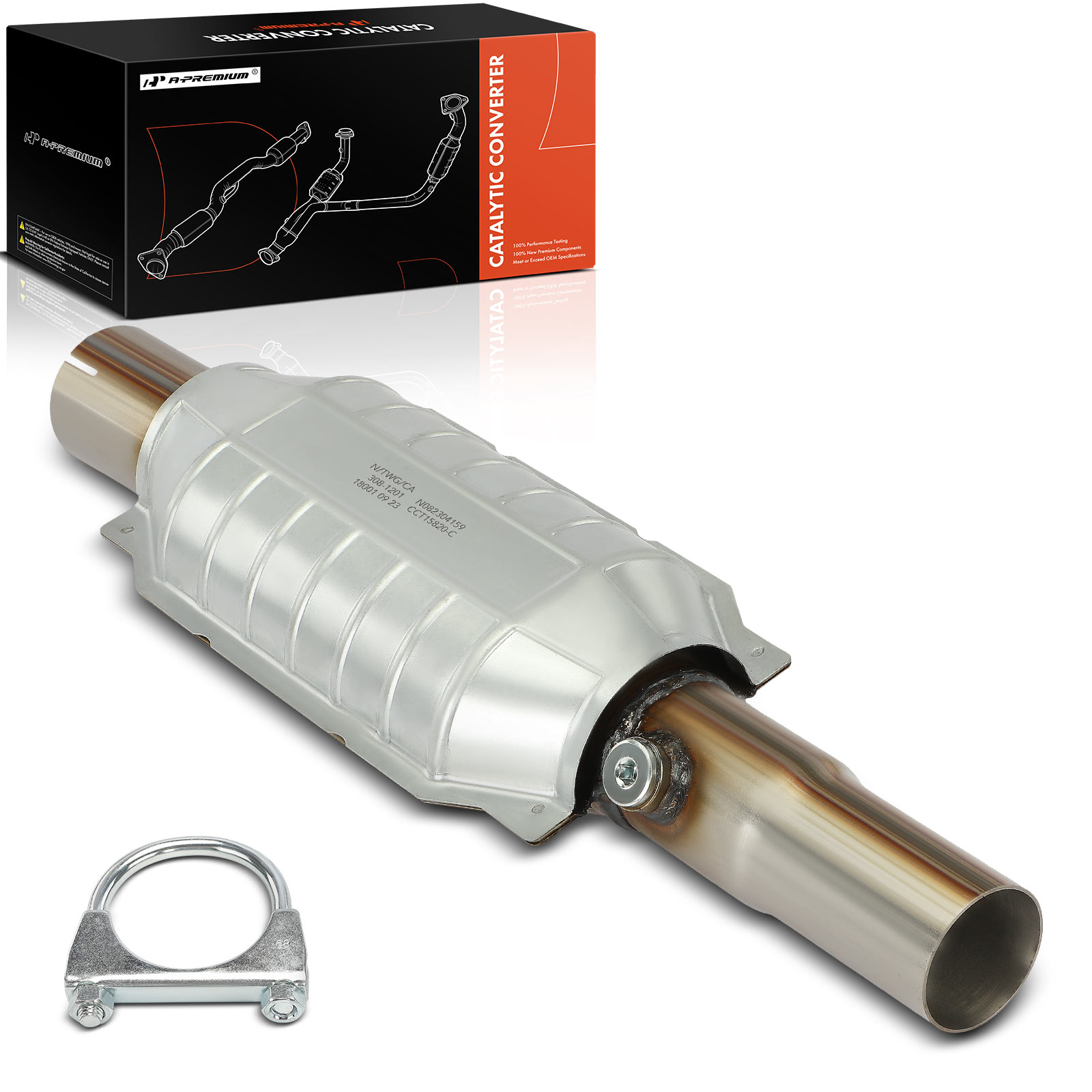 AM Catalytic Converter SKU PRMAPCCT177 OEM 15820-645327-10150-52101392-52