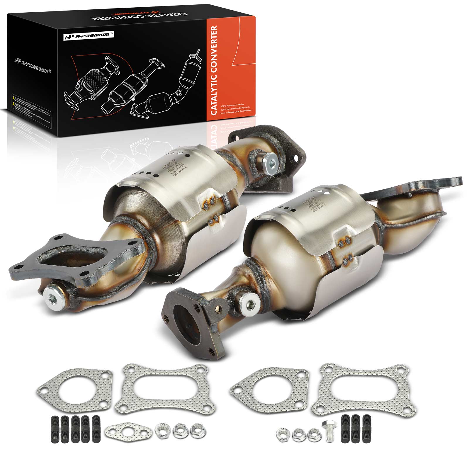 AM Catalytic Converter SKU PRMAPCCT209 OEM 16658-40923-641334-674145-1664