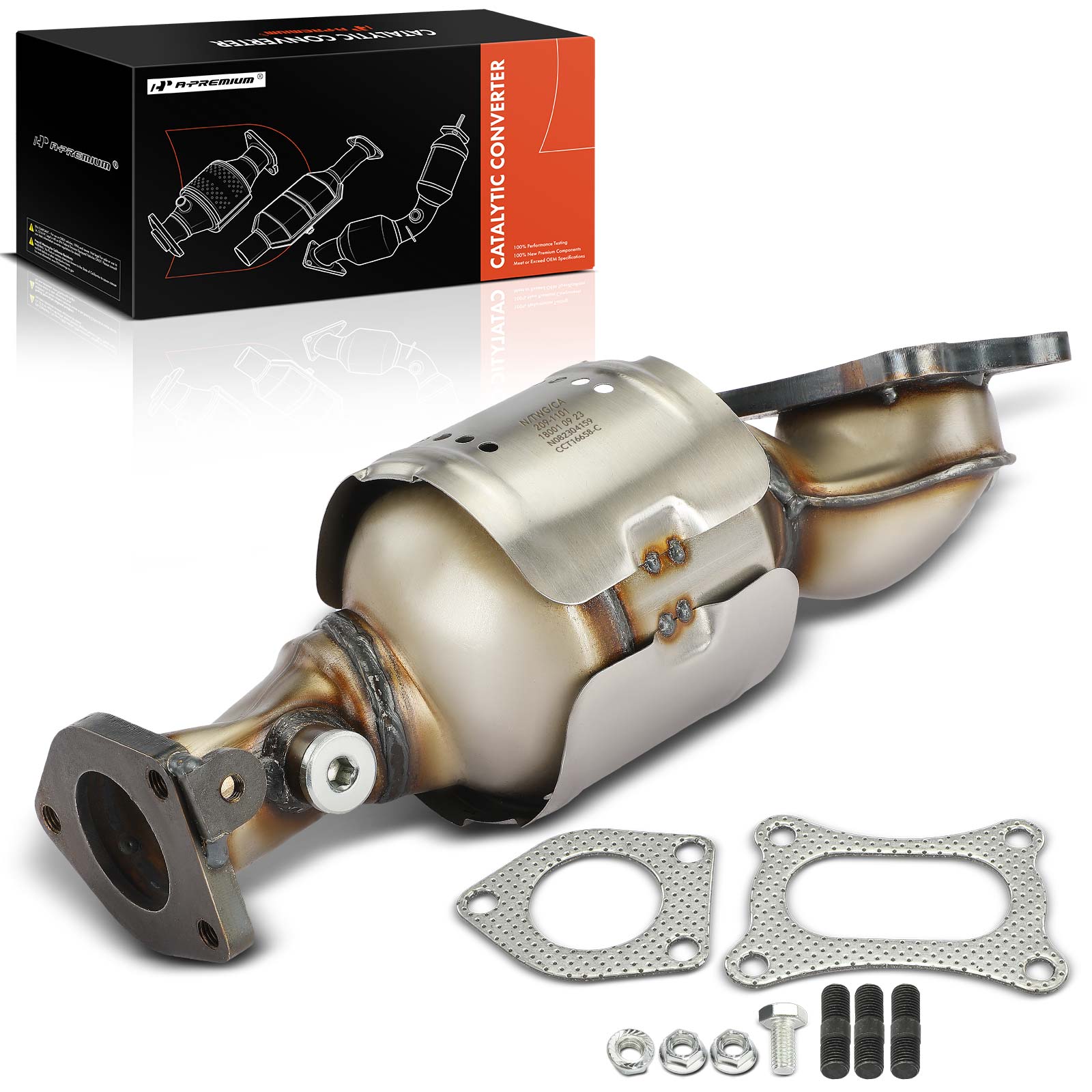 AM Catalytic Converter SKU PRMAPCCT210 OEM 16658-40923-641334-674145