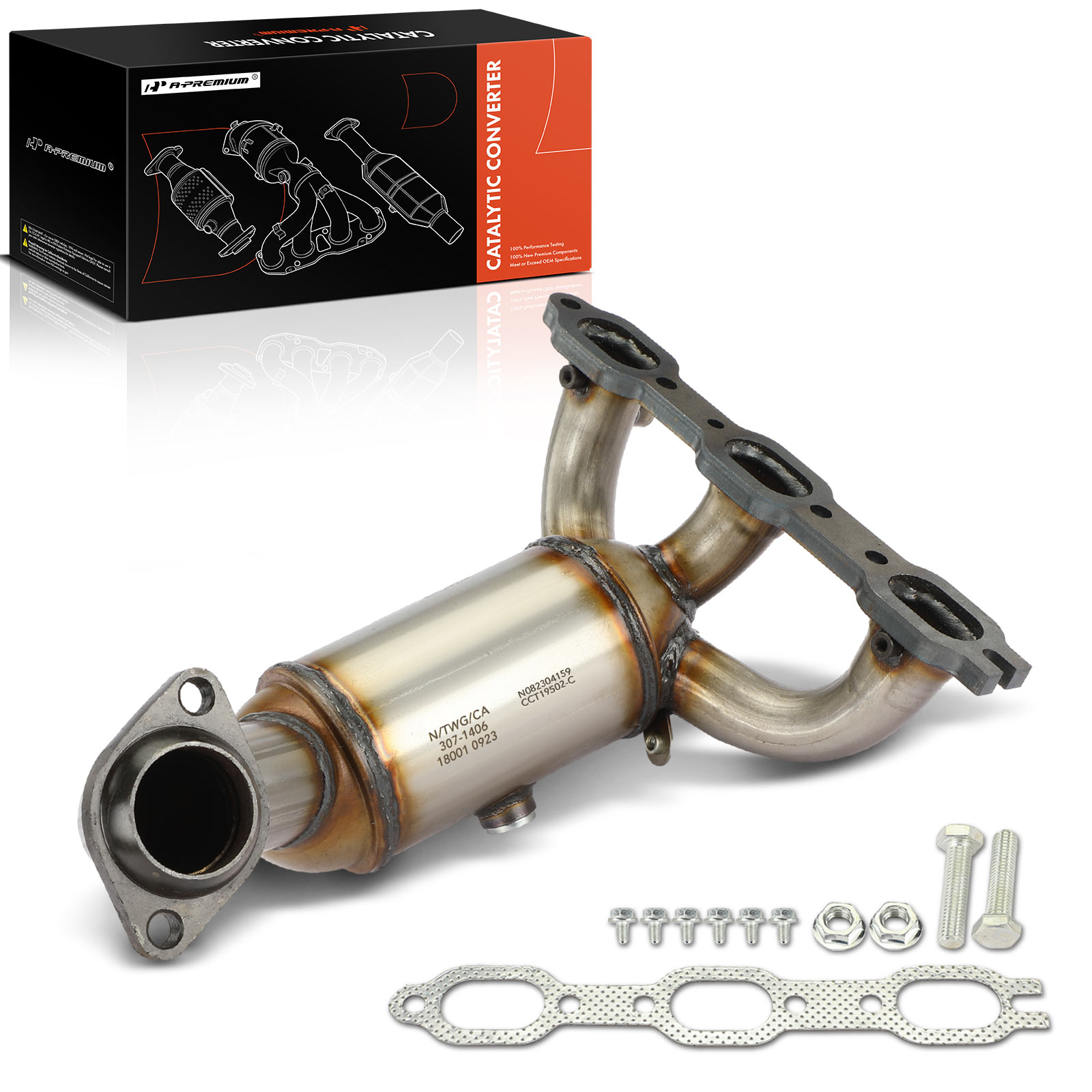 AM Catalytic Converter SKU PRMAPCCT230 OEM 19502-641458