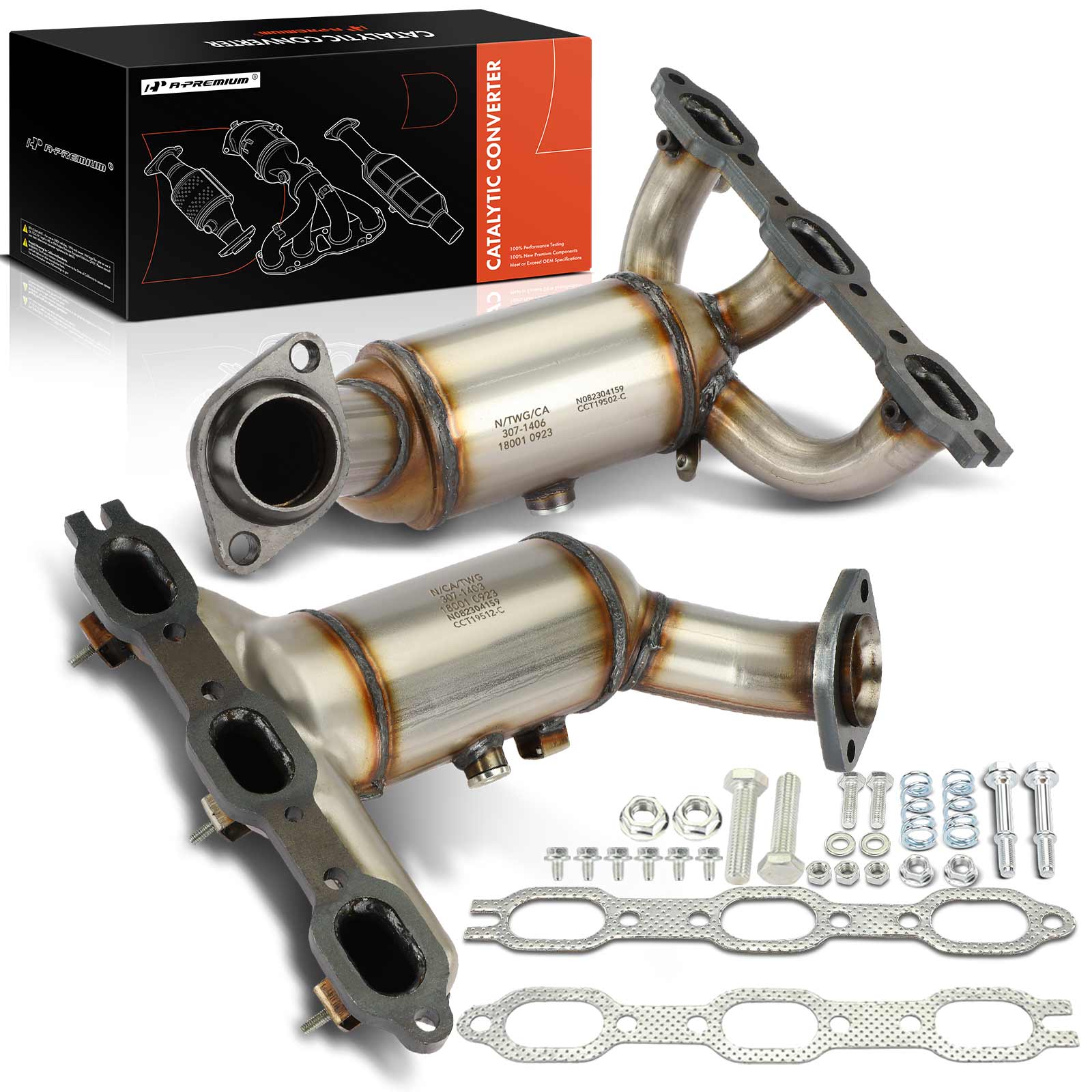 AM Catalytic Converter SKU PRMAPCCT231 OEM 19512-19502-641457-641458