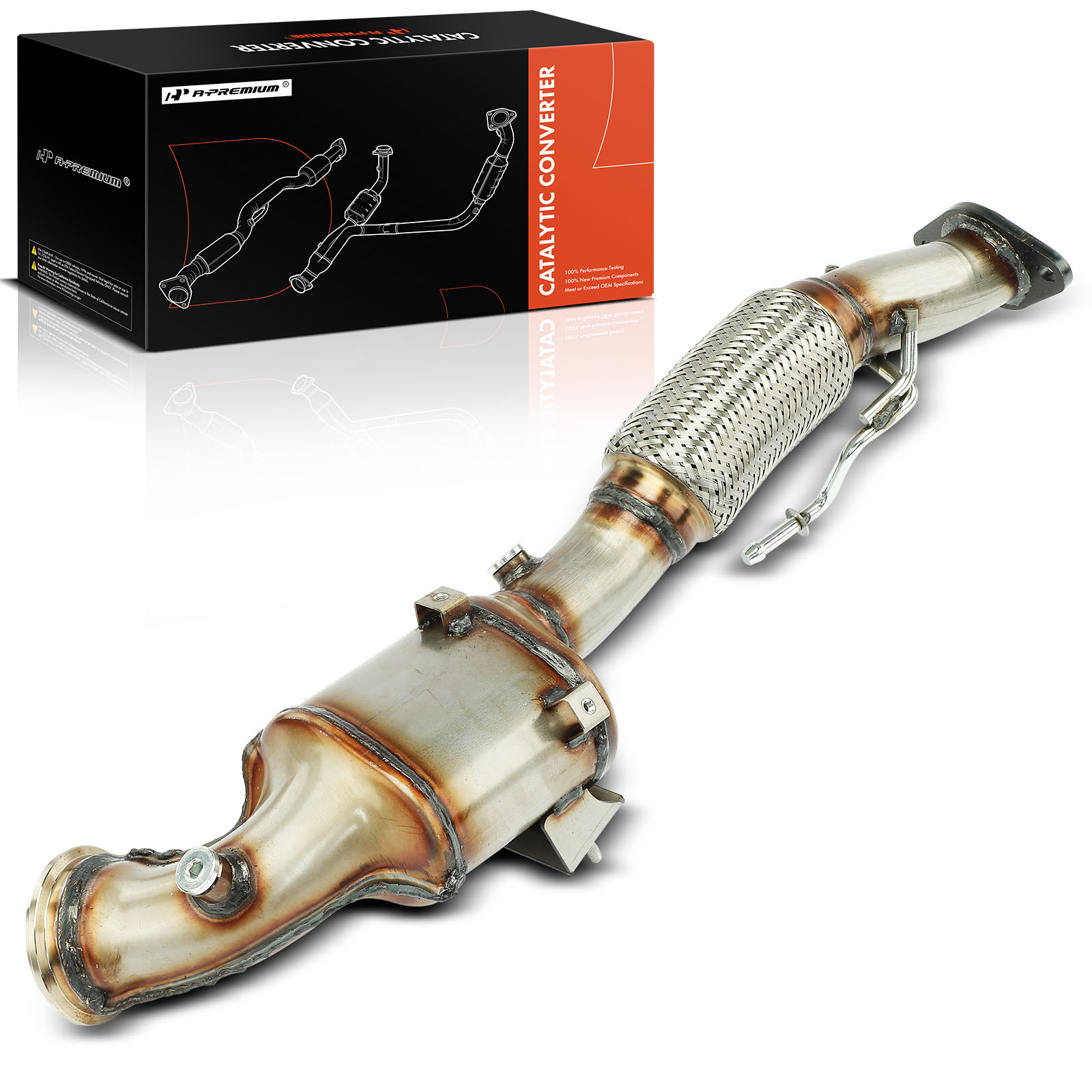 AM Catalytic Converter SKU PRMAPCCT369 OEM 644127-674076-19623-16877 CV6Z