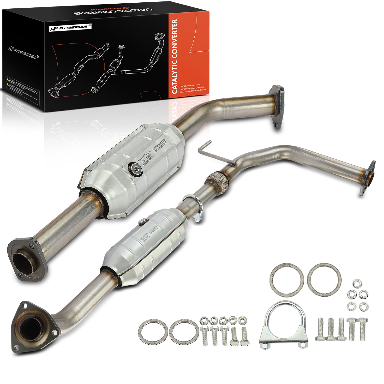 AM Catalytic Converter SKU PRMAPCCT408 OEM 645877-54705-174500F070-174500