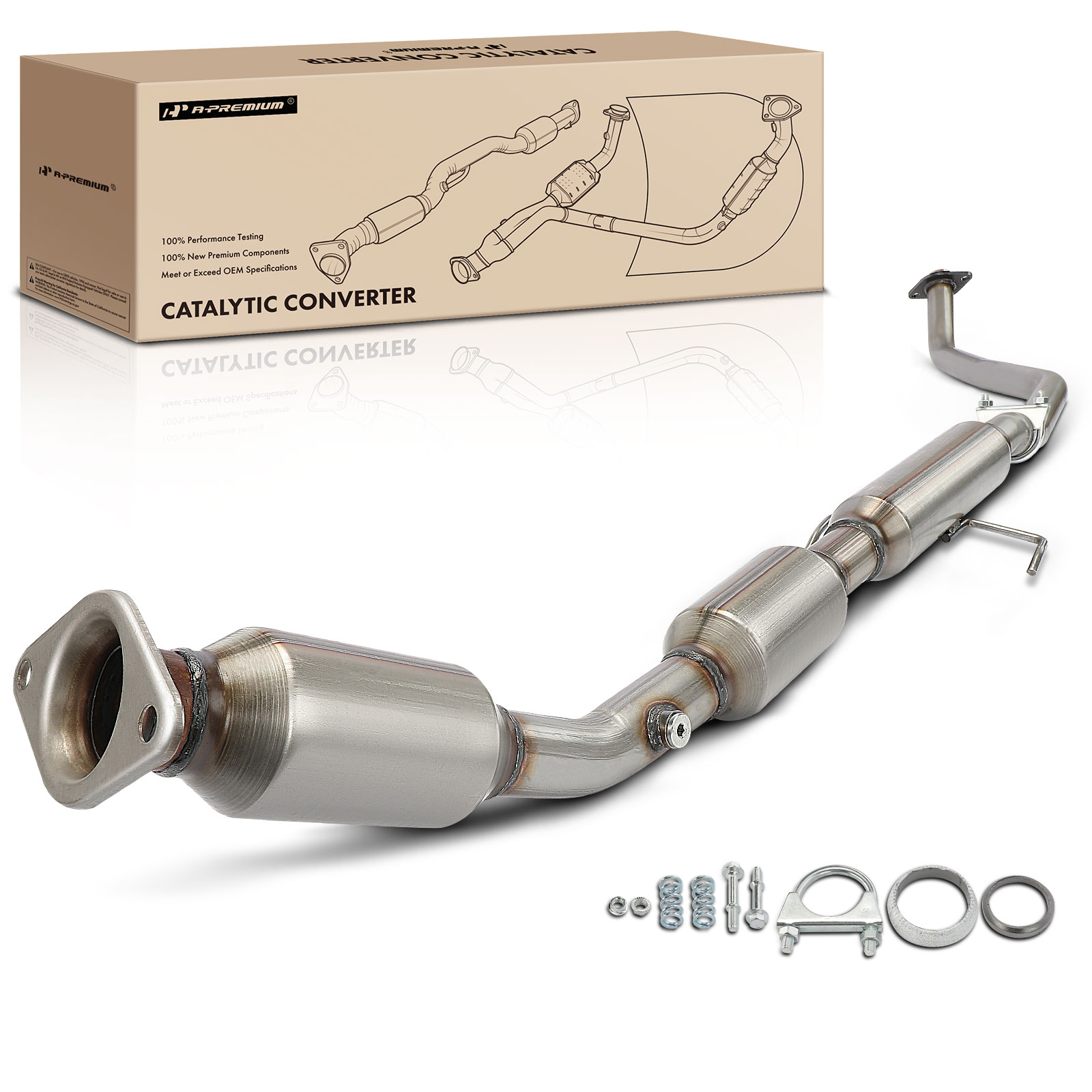 AM Catalytic Converter SKU PRMAPCCT413 OEM 174100T080-174100T240-174200D1