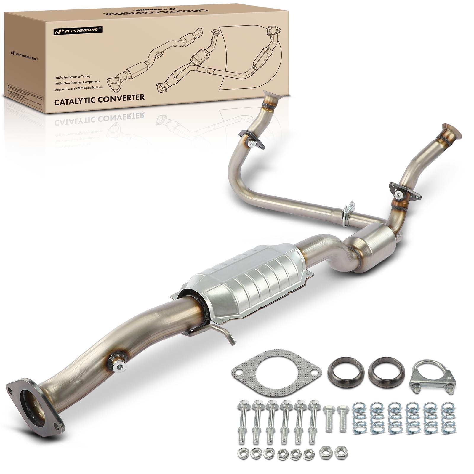 AM Catalytic Converter SKU PRMAPCCT420 OEM 50542-645890-50376