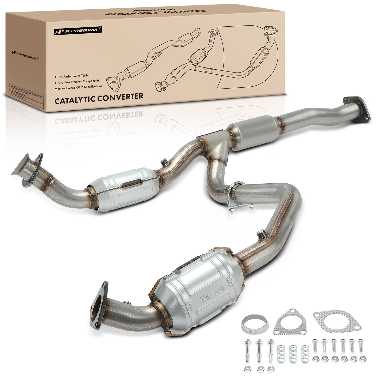 AM Catalytic Converter SKU PRMAPCCT563 OEM 50606-50604